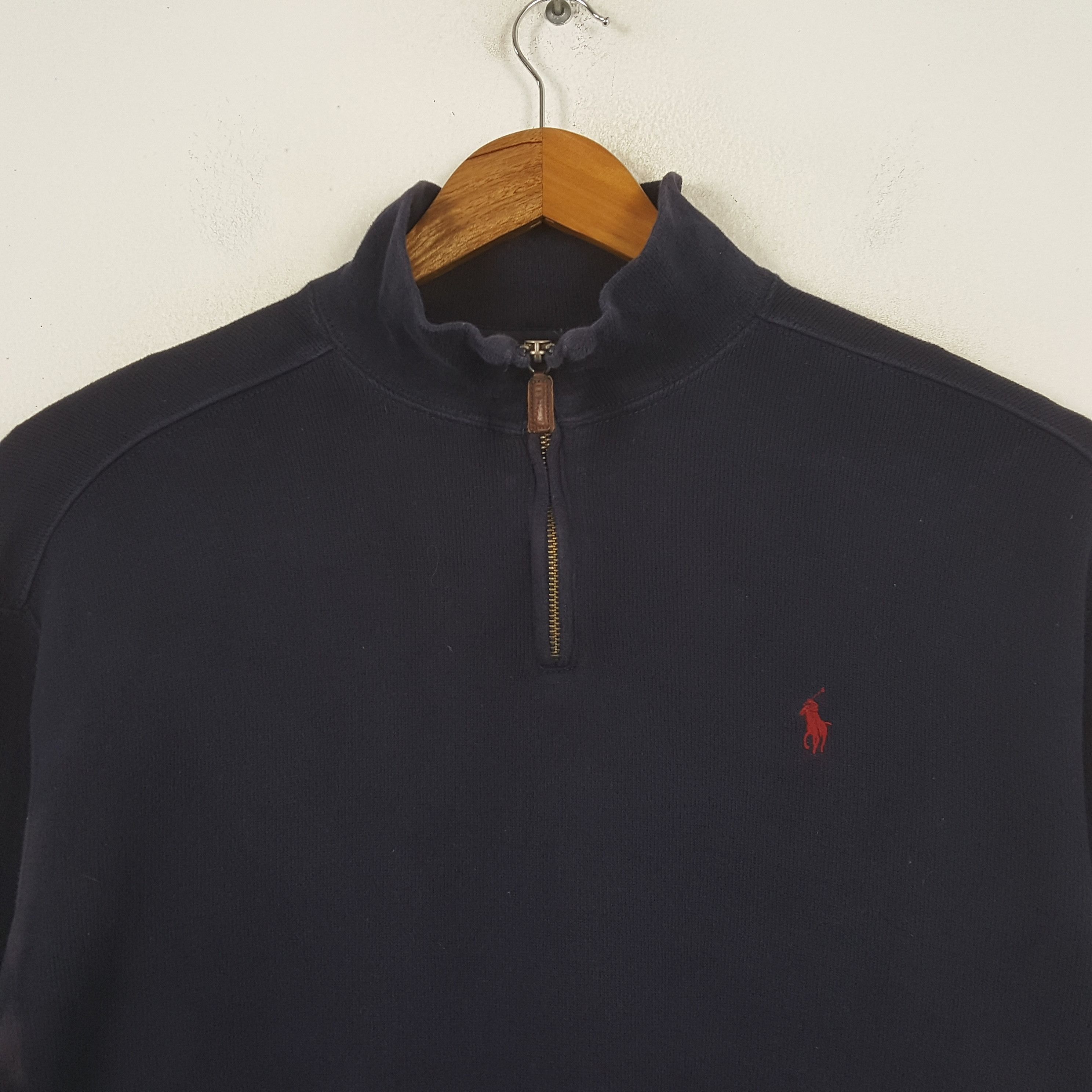 Polo Ralph Lauren × Vintage Vintage POLO by RALPH LAUREN Small Pony Sweatshirt C288N24 Size US XXL / EU 58 / 5 - 2 Thumbnail