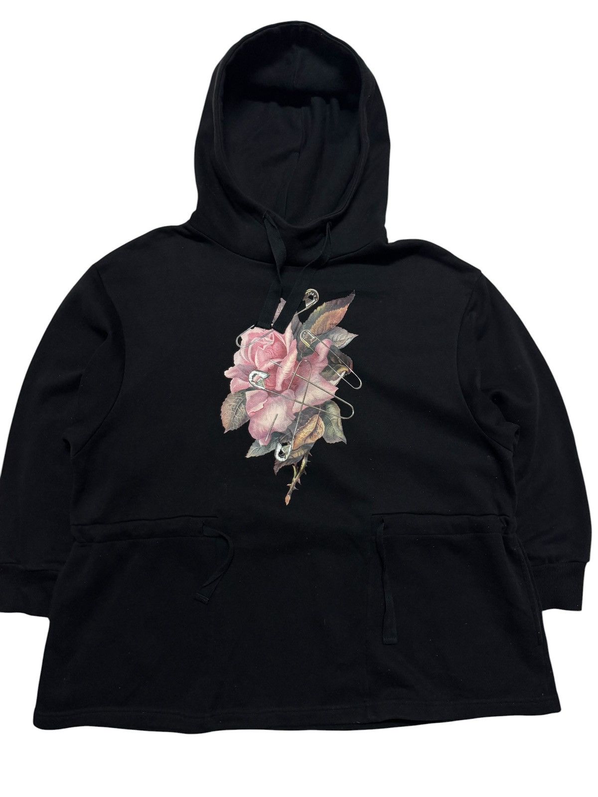 Undercover UNDERCOVER X GU PARACHUTE BAGGY FLORA BLACK HOODIE Size US M / EU 48-50 / 2 - 5 Thumbnail