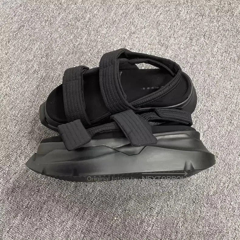 Rick Owens Rick Owens Black Platform Sandals. Size US 10 / EU 43 - 2 Thumbnail