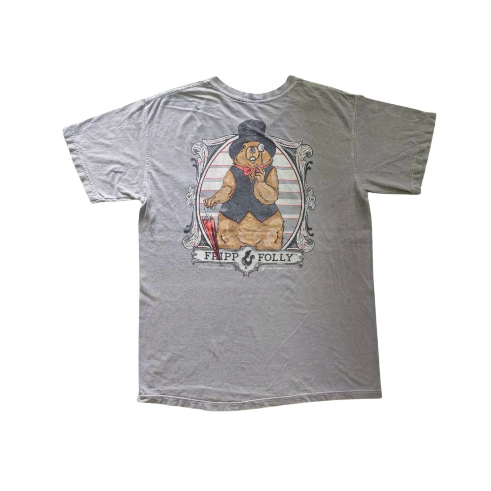 Other 00s fripp & folly vintage pocket t shirt gray medium 20/27.5 Size US M / EU 48-50 / 2 - 1 Thumbnail