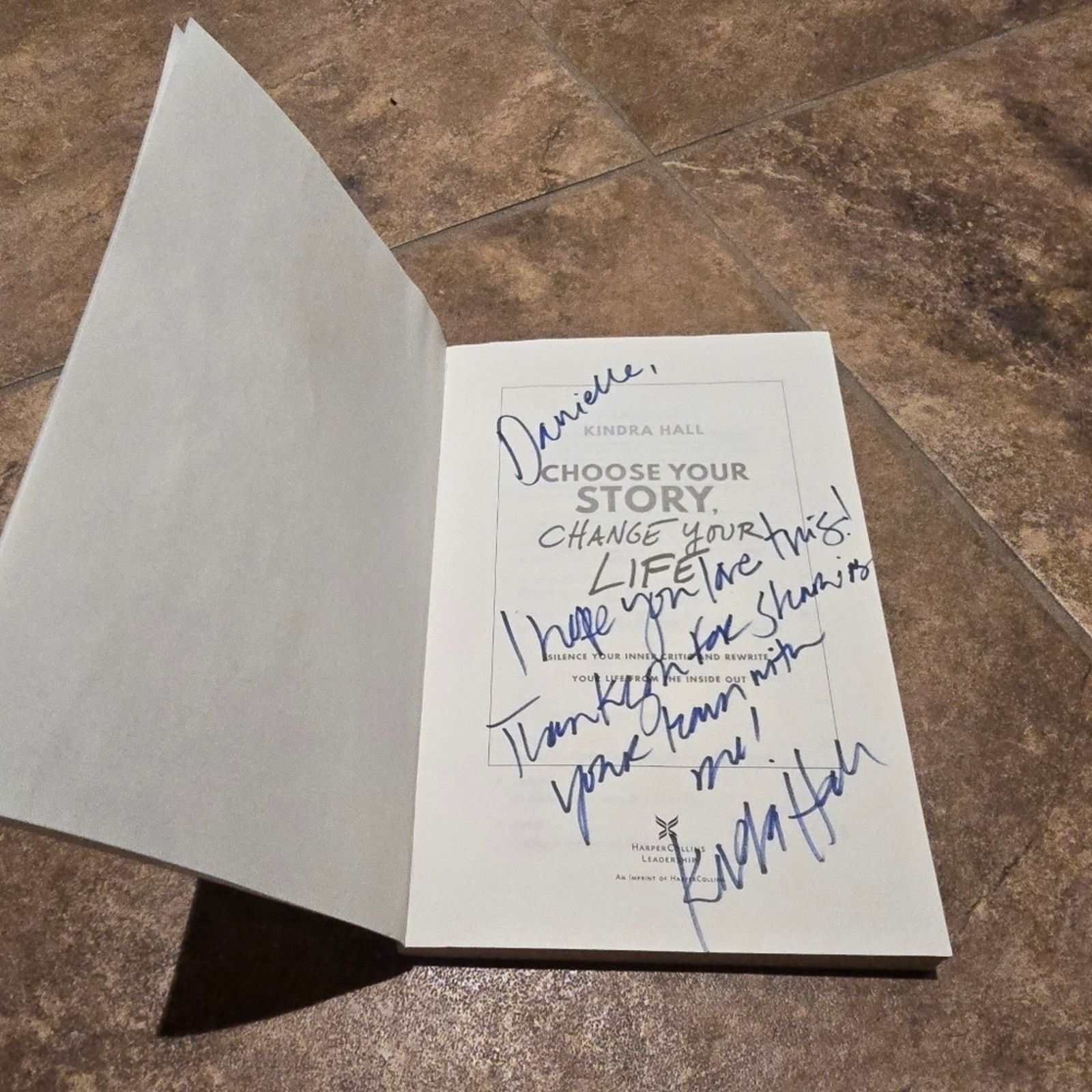 Other Choose Story, Change Life Autographed Publication Size ONE SIZE - 2 Thumbnail