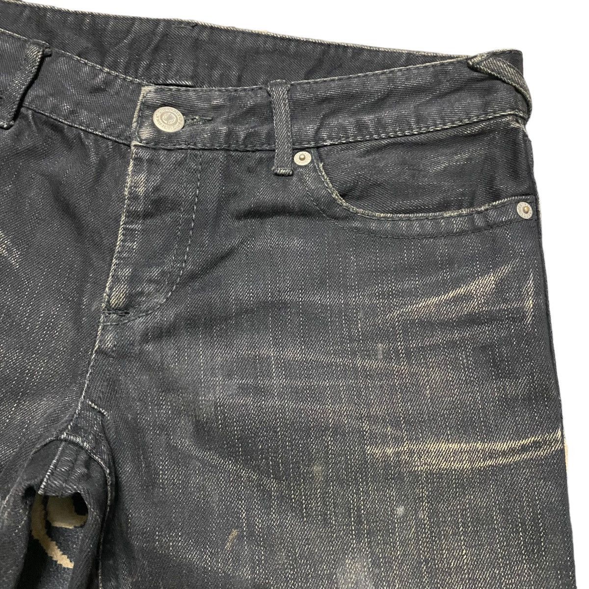 Tornado Mart Tornado Mart Black Denim Thrashed Jeans Size US 30 / EU 46 - 5 Thumbnail