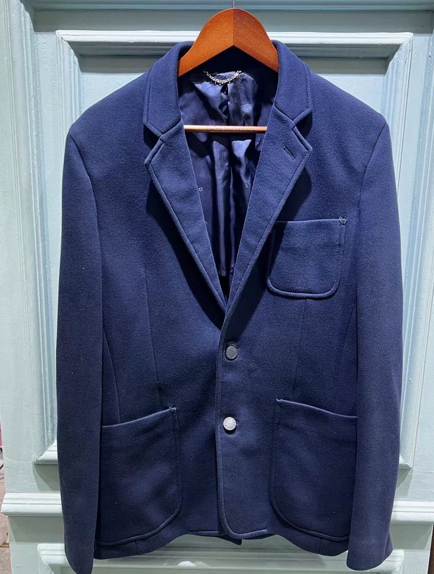 Louis Vuitton Louis Vuitton Navy Blue Suit Size 48 Size US M / EU 48-50 / 2 - 1 Thumbnail