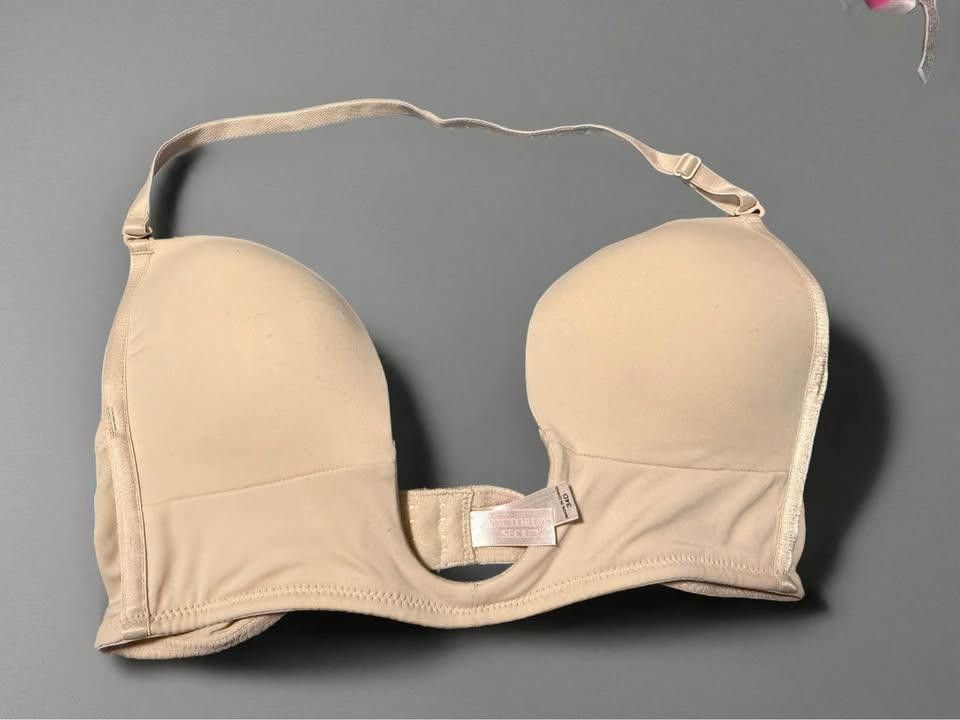 Other Victoria’s Secret Low U Plunge Bra 34D Size ONE SIZE - 3 Thumbnail