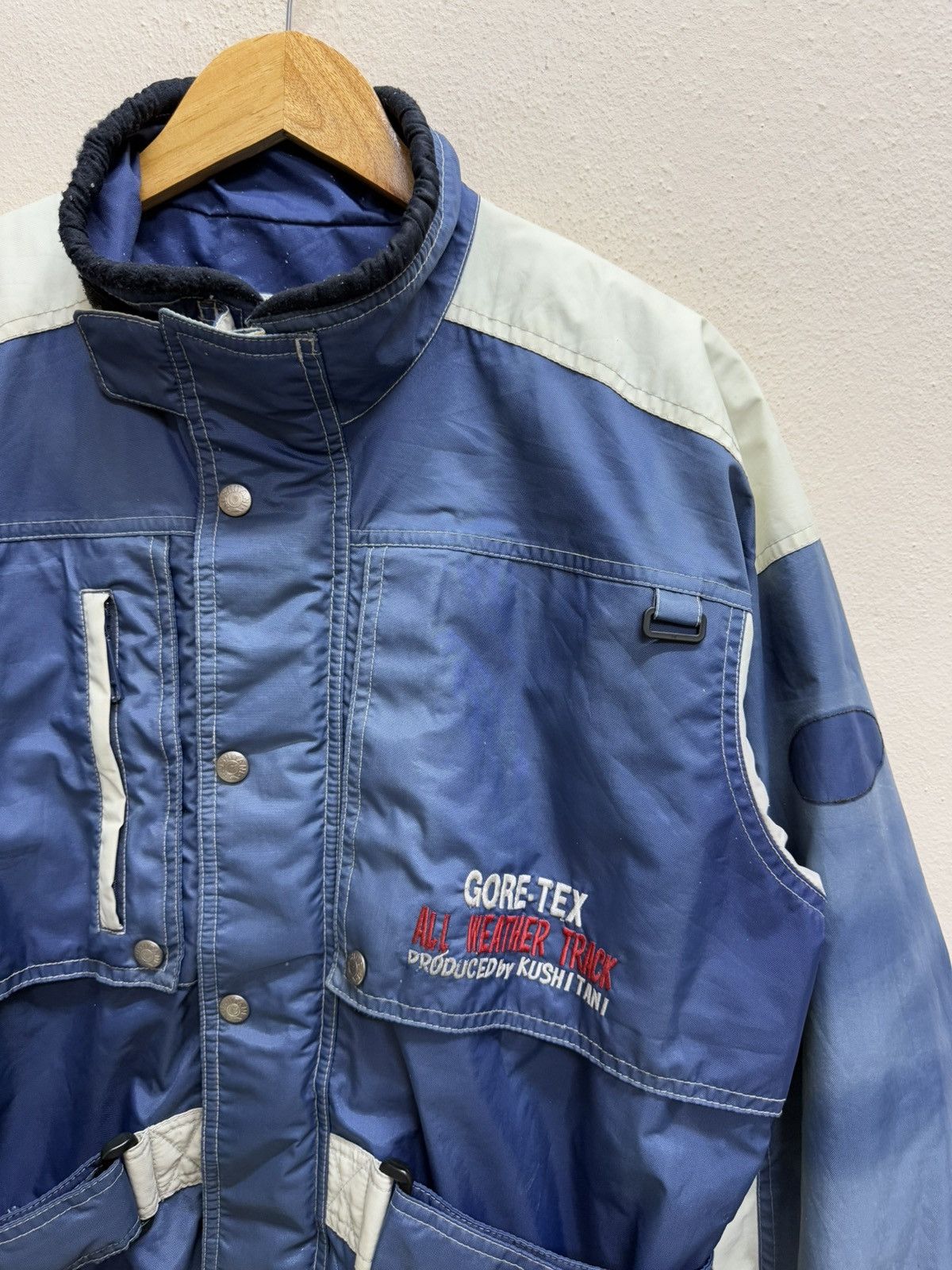 Goretex × Japanese Brand × Vintage Kushitani Gore-Tex All Weather Riding Jacket Size US M / EU 48-50 / 2 - 4 Thumbnail