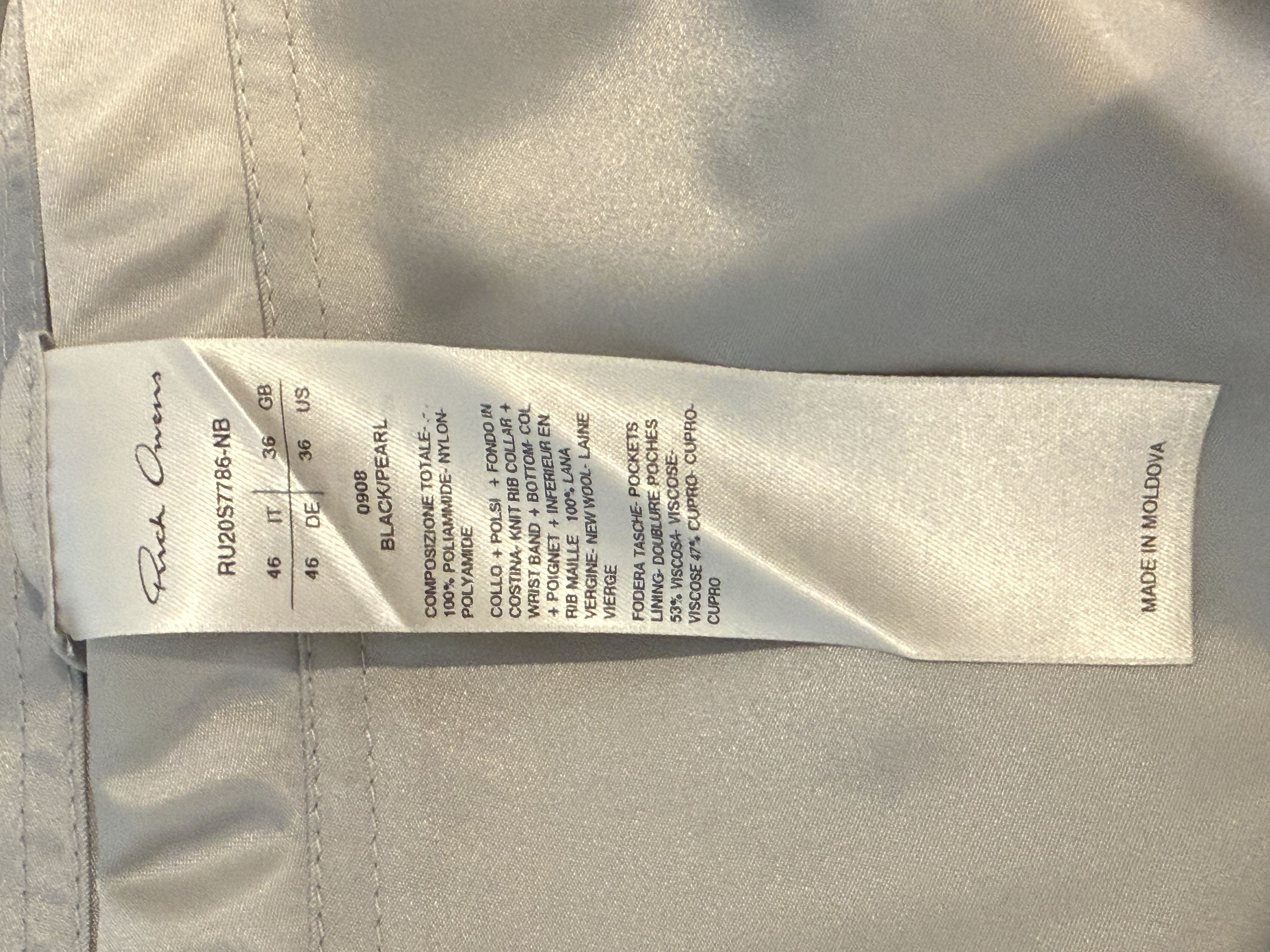 Rick Owens Rick Owens Bomber Jacket Size US S / EU 44-46 / 1 - 5 Thumbnail
