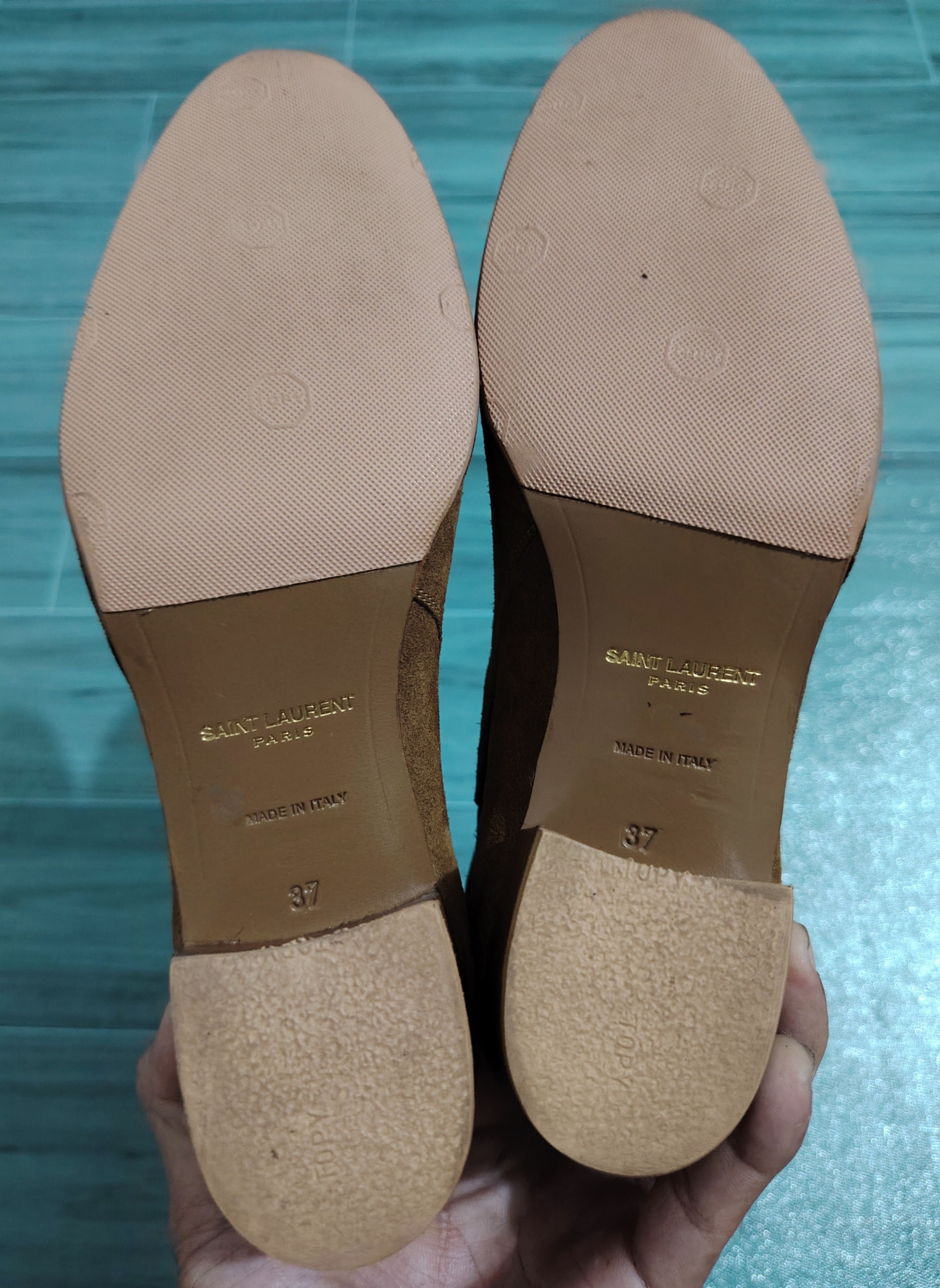 Saint Laurent Paris SAINT LAURENT PARIS - Suede Jodhpur Ankle Boots Size US 7 / IT 37 - 9 Thumbnail