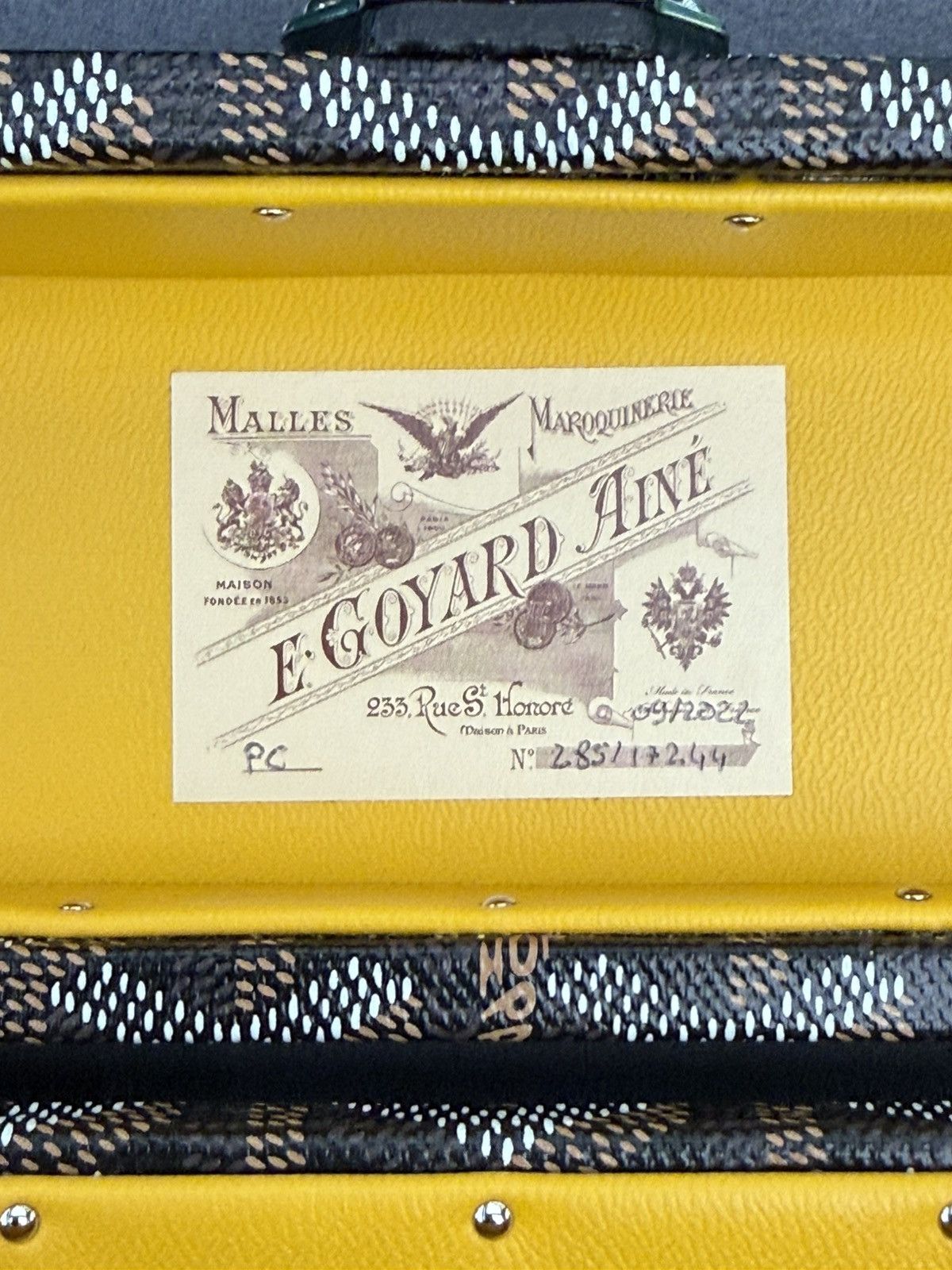 Goyard Goyard Trunk Bag Crossbody Black NEW + Shoulder strap Size ONE SIZE - 12 Thumbnail