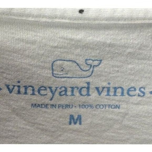 Vineyard Vines Vineyard Vines T-Shirt Mens Medium White Christmas Graphic Tee Pocket NEW L8 Size US M / EU 48-50 / 2 - 6 Thumbnail