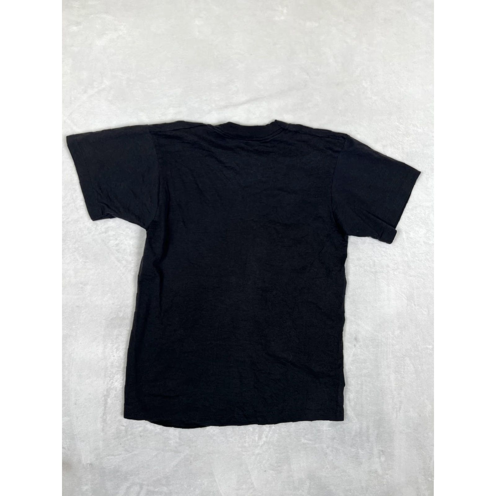 Vintage Vintage Screen Stars T-Shirt Men's Western Bull Skull Desert Graphic Print Crew Neck Short Sleeve Black Size S/M Size US S / EU 44-46 / 1 - 7 Thumbnail