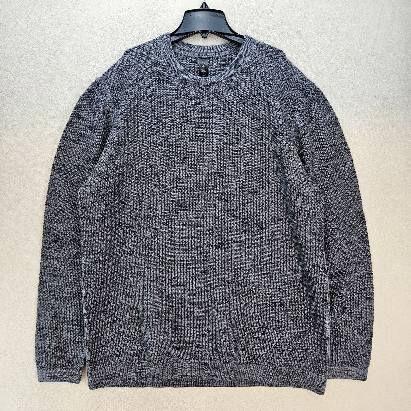 Lululemon LULULEMON MEN'S XXL MERINO WOOL GRAY SWEATER WORE ONCE Size US XXL / EU 58 / 5 - 1 Thumbnail