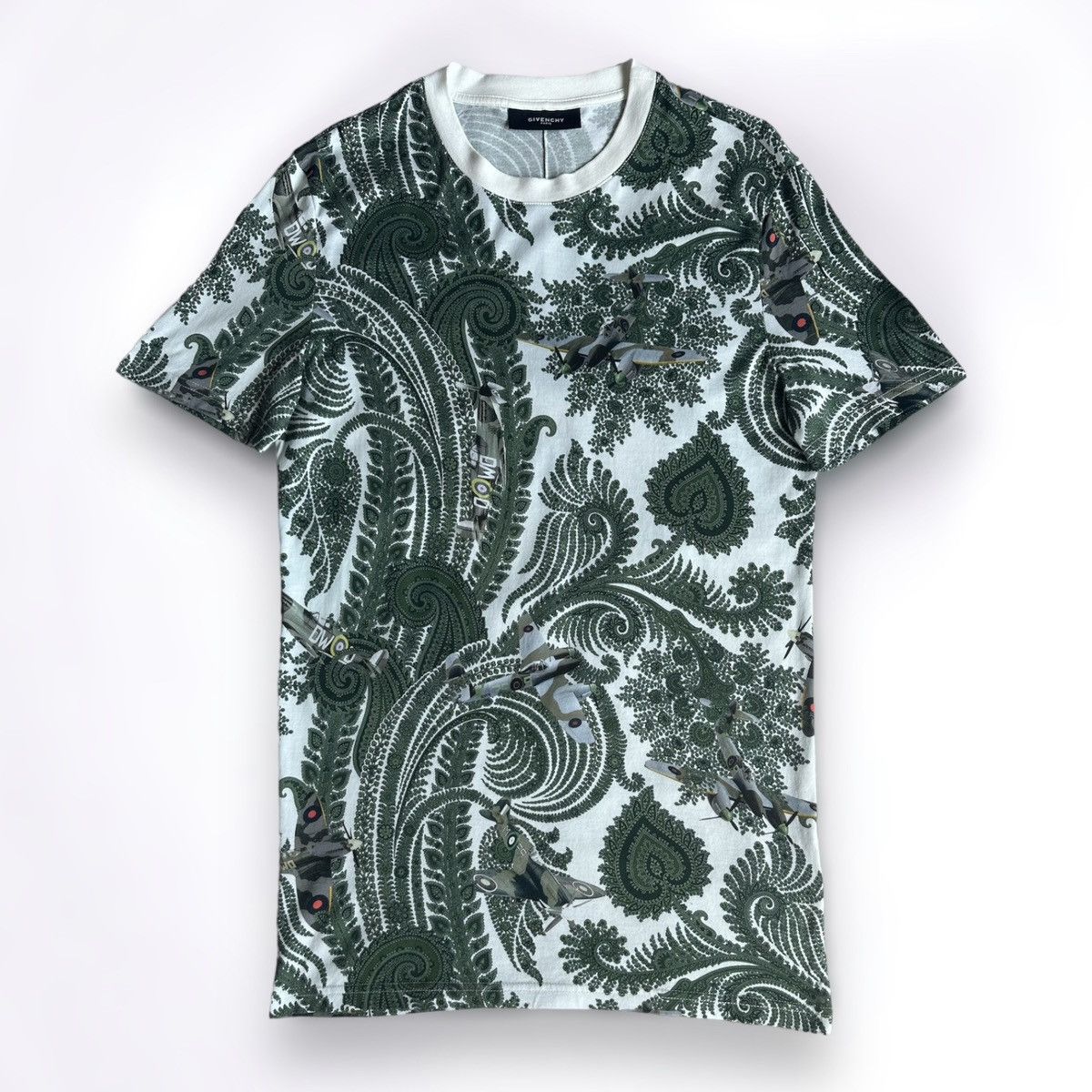 Givenchy Givenchy paisley green T shirt Size US XS / EU 42 / 0 - 1 Thumbnail