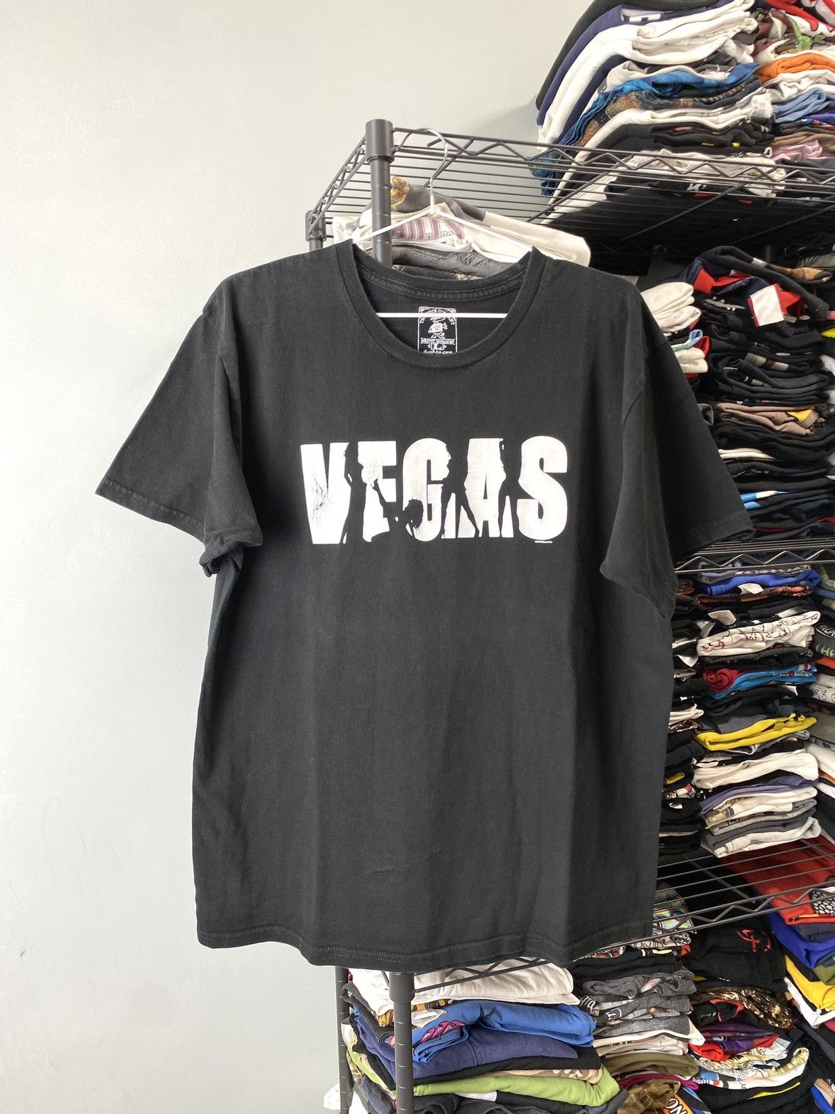 Japanese Brand 2000’s Vintage Sexy Girl Las Vegas T Shirt Poker GTA Size US L / EU 52-54 / 3 - 1 Thumbnail