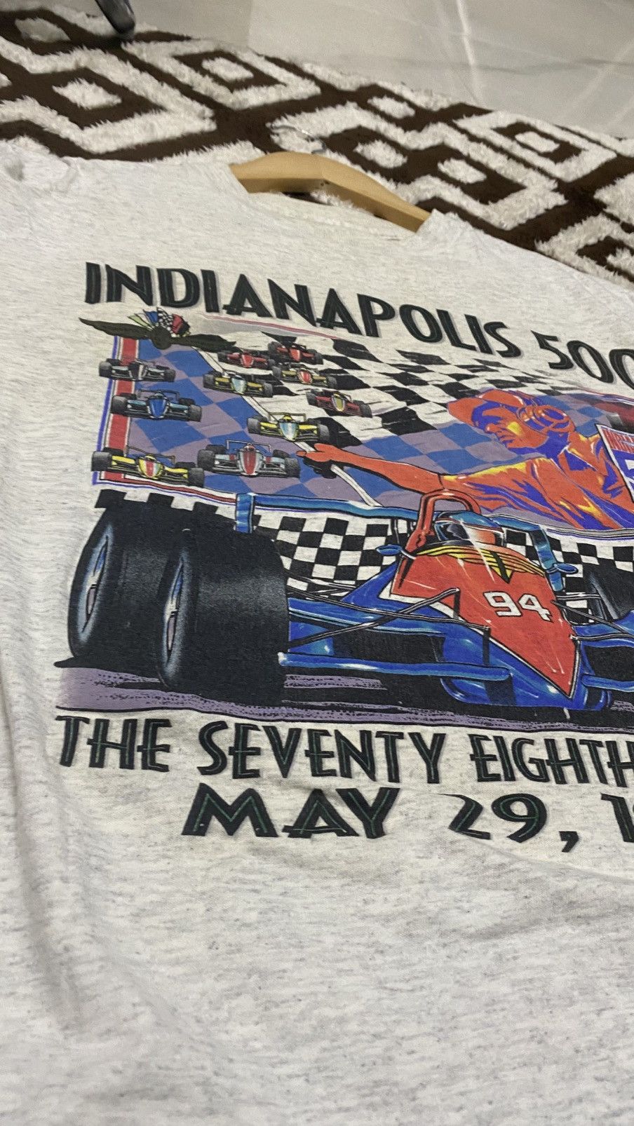 Indian Motorcycle × Vintage VINTAGE 1994 Indianapolis 500 Size US M / EU 48-50 / 2 - 2 Thumbnail