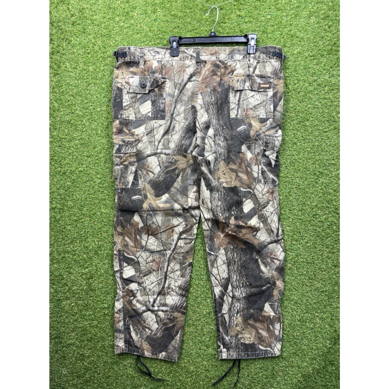 Realtree VINTAGE Liberty Realtree Treebark Camo Pants Mens 2XL Made in USA Hunting 90s Size US 39 - 2 Thumbnail