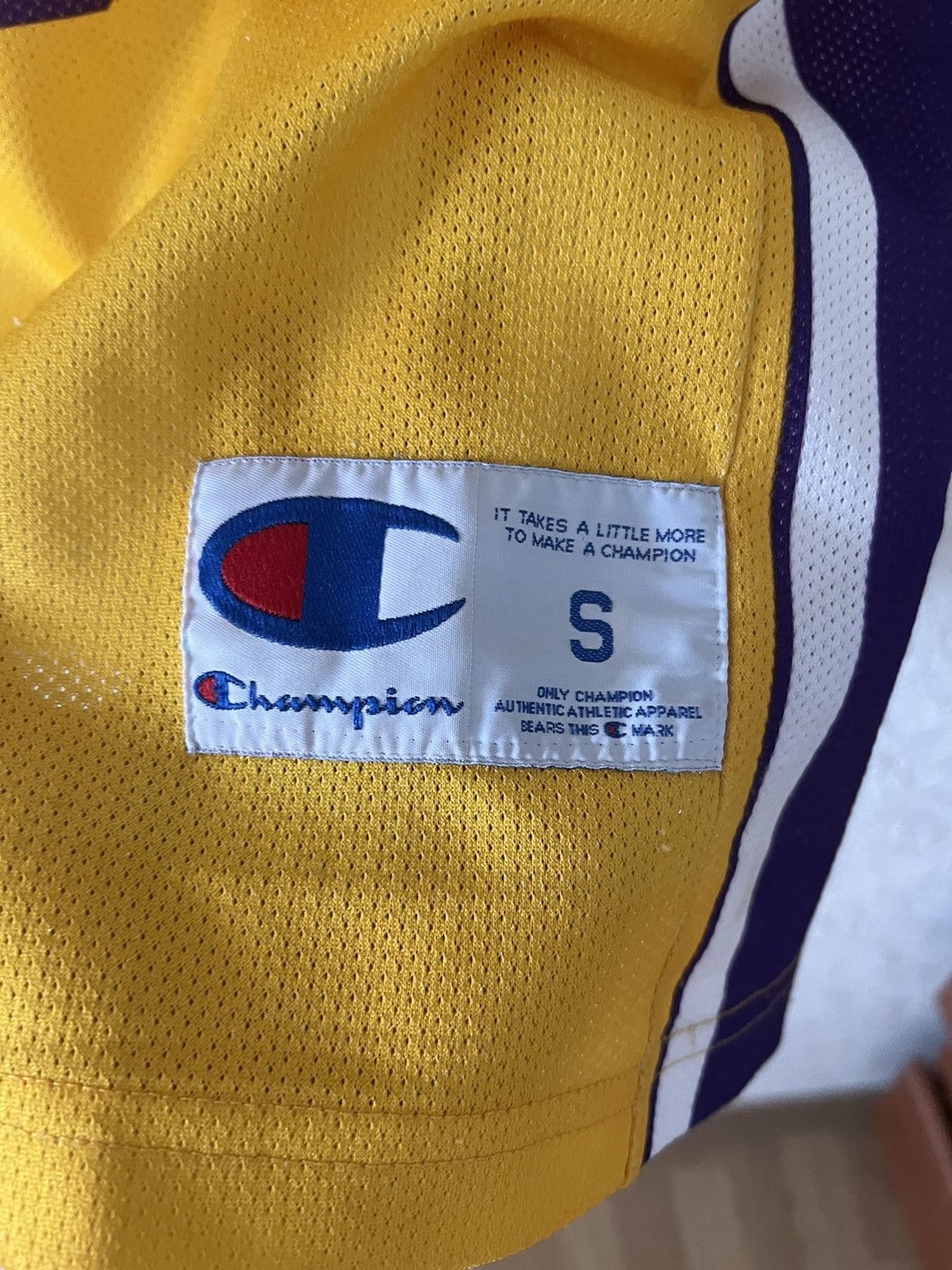 Champion × NBA LA Lakers 1996 Vintage Kobe Bryant #8 Champion NBA Jersey Size US S / EU 44-46 / 1 - 18 Thumbnail
