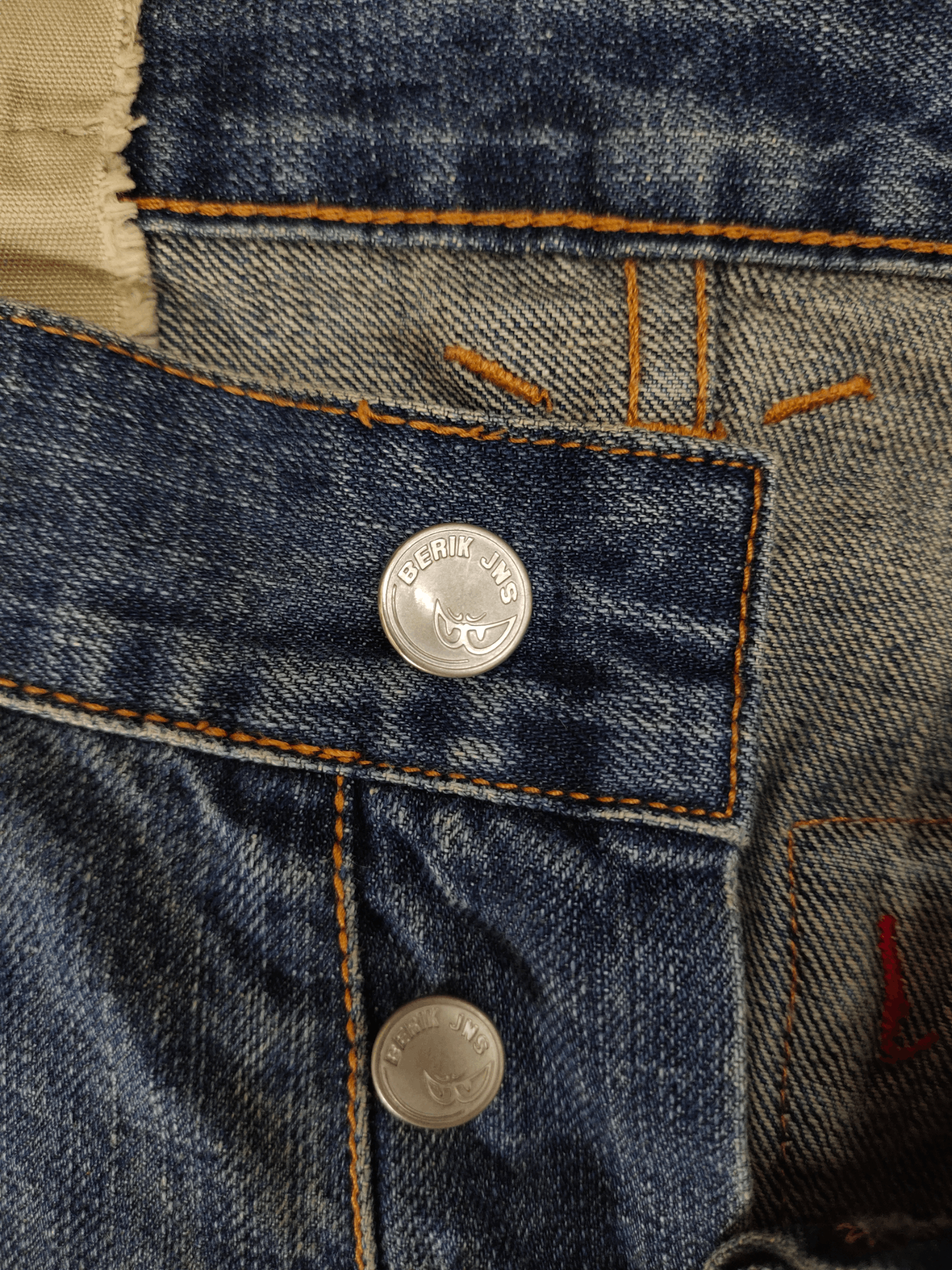 Hysteric Glamour Vintage Y2k Berik Design 3D Pocket Curve Denim Jeans Size US 32 / EU 48 - 19 Thumbnail