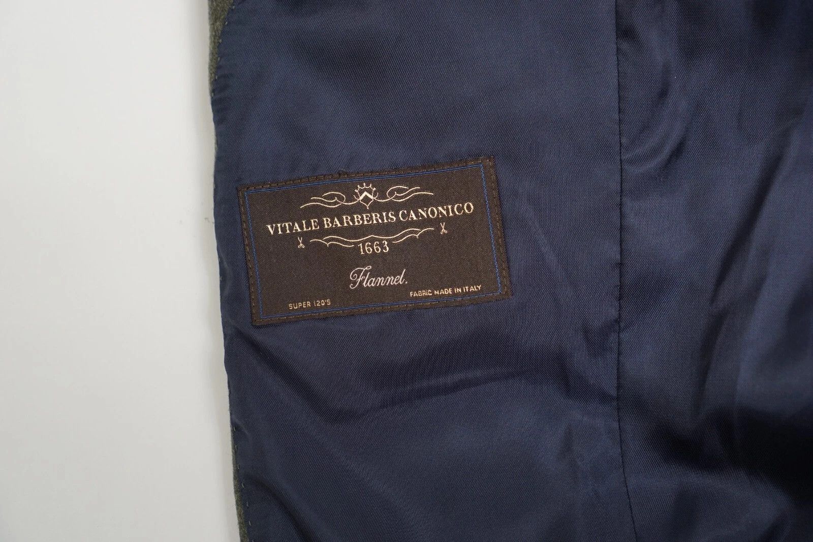 Suitsupply Men Suitsupply Blazer Havana Flannel Patch Wool S120 US38L Size 38L - 5 Thumbnail