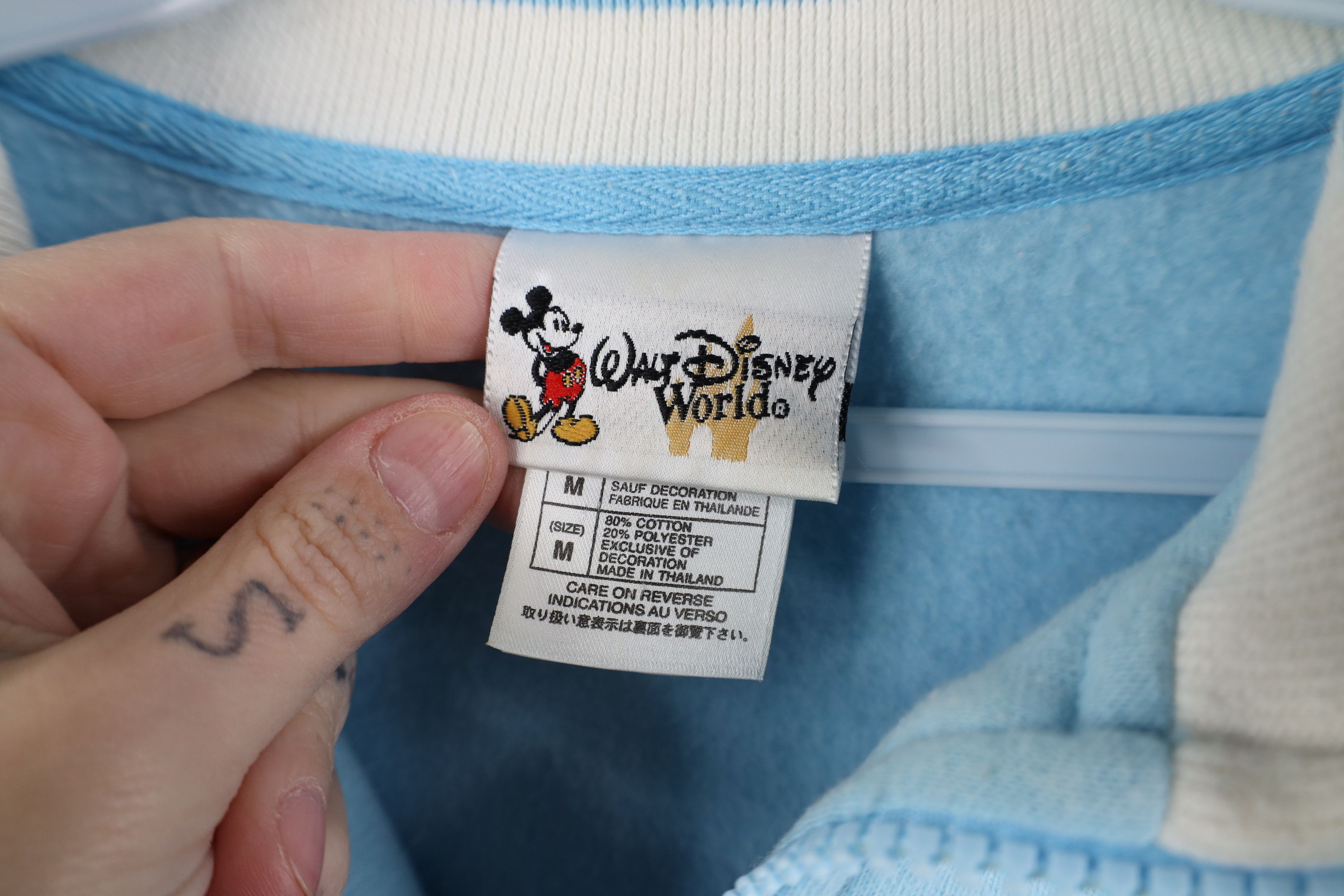 Disney Vintage 90s Disney Winnie the Pooh Eeyore Disney Sweatshirt Size M / US 6-8 / IT 42-44 - 7 Thumbnail