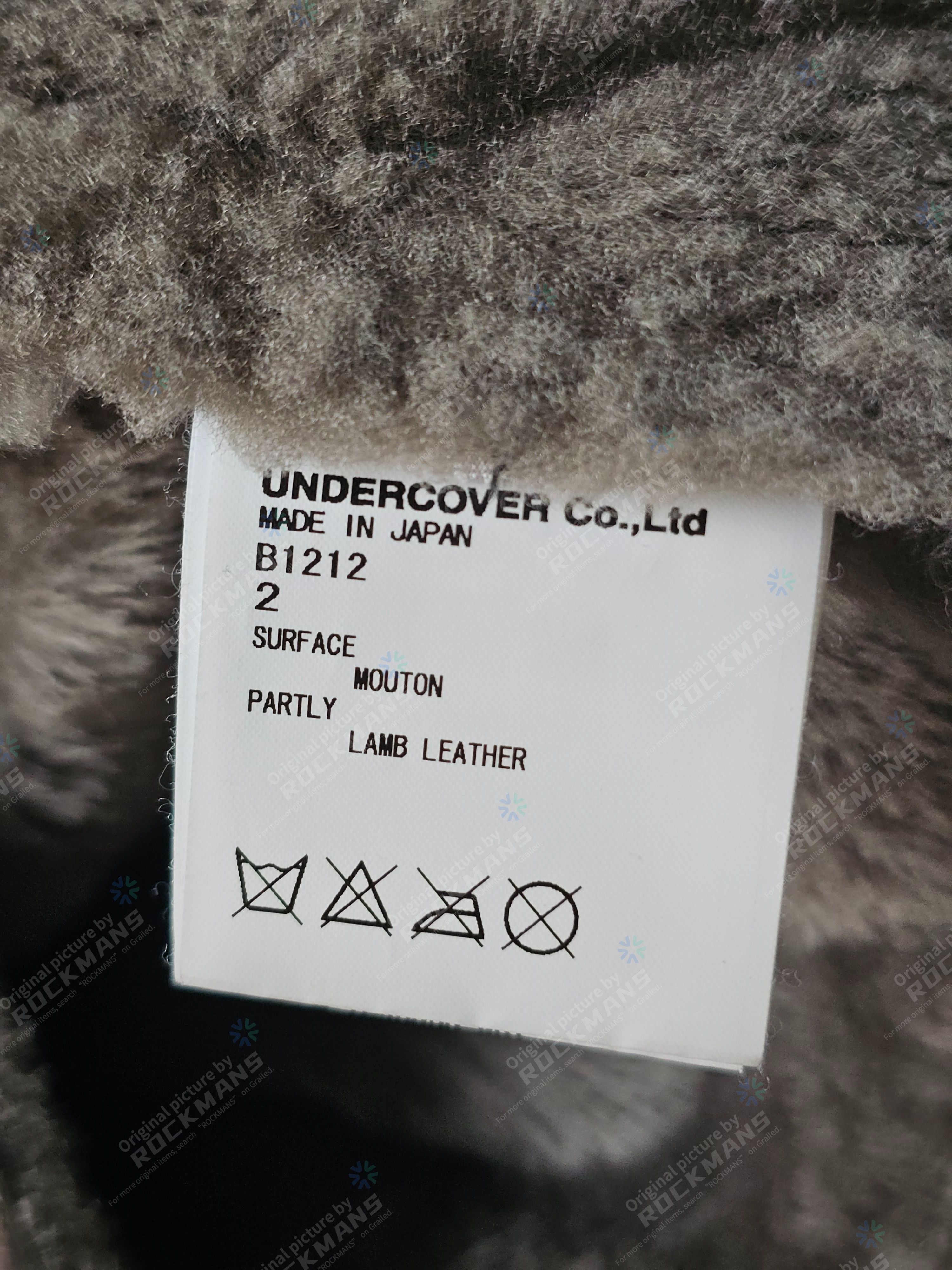Undercover Undercover Unisex Shearling Leopard Print Jacket Size 2 Size US S / EU 44-46 / 1 - 7 Thumbnail
