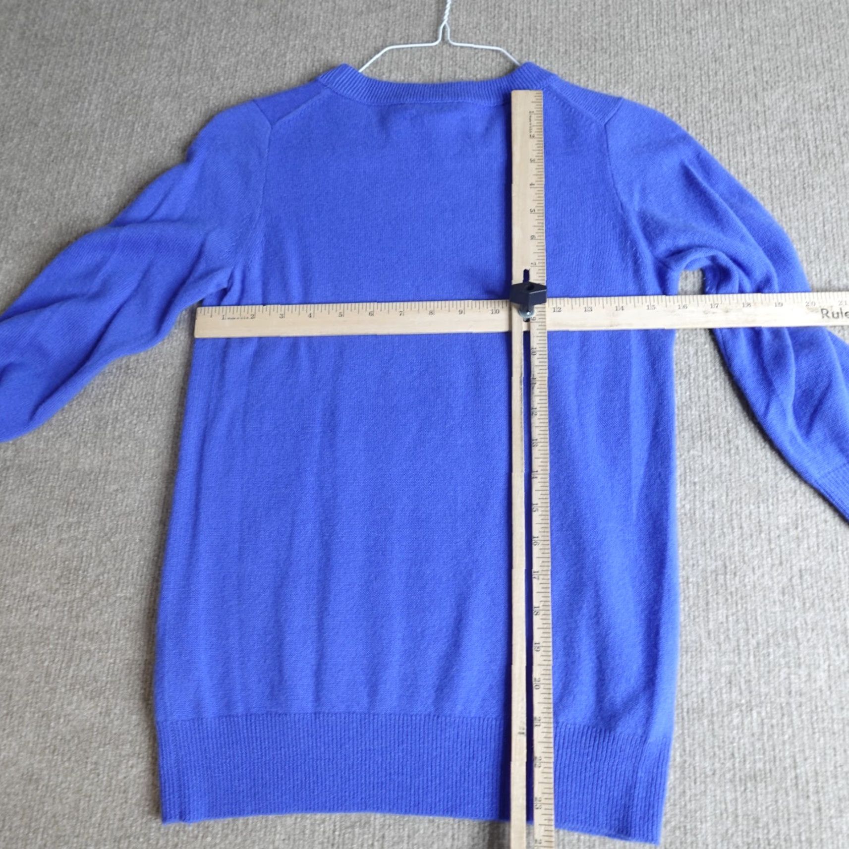 J.Crew J.Crew Womens Sweater XS Blue Solid Cashmere Crewneck 3/4 Sleeves Tippi 19869 Mens? Girls? Size XS / US 0-2 / IT 36-38 - 5 Thumbnail