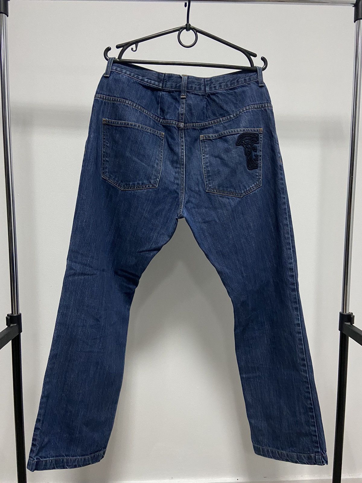Versace × Vintage Versace jeans pants logo pocket vintage luxury Size US 32 / EU 48 - 1 Thumbnail