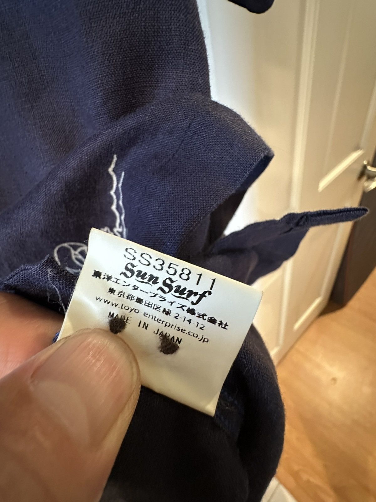 Sun Surf Sun Surf Japan Hawaiian Size M medium Deep Indigo Blue Size US M / EU 48-50 / 2 - 3 Thumbnail
