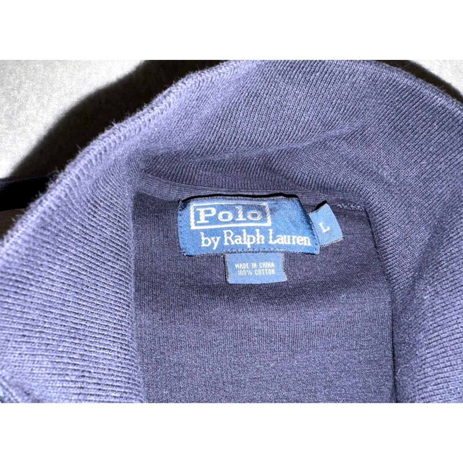 Polo Ralph Lauren Polo Ralph Lauren Jacket Full Zip Navy Blue Pony Mens L Blue Size US L / EU 52-54 / 3 - 2 Thumbnail