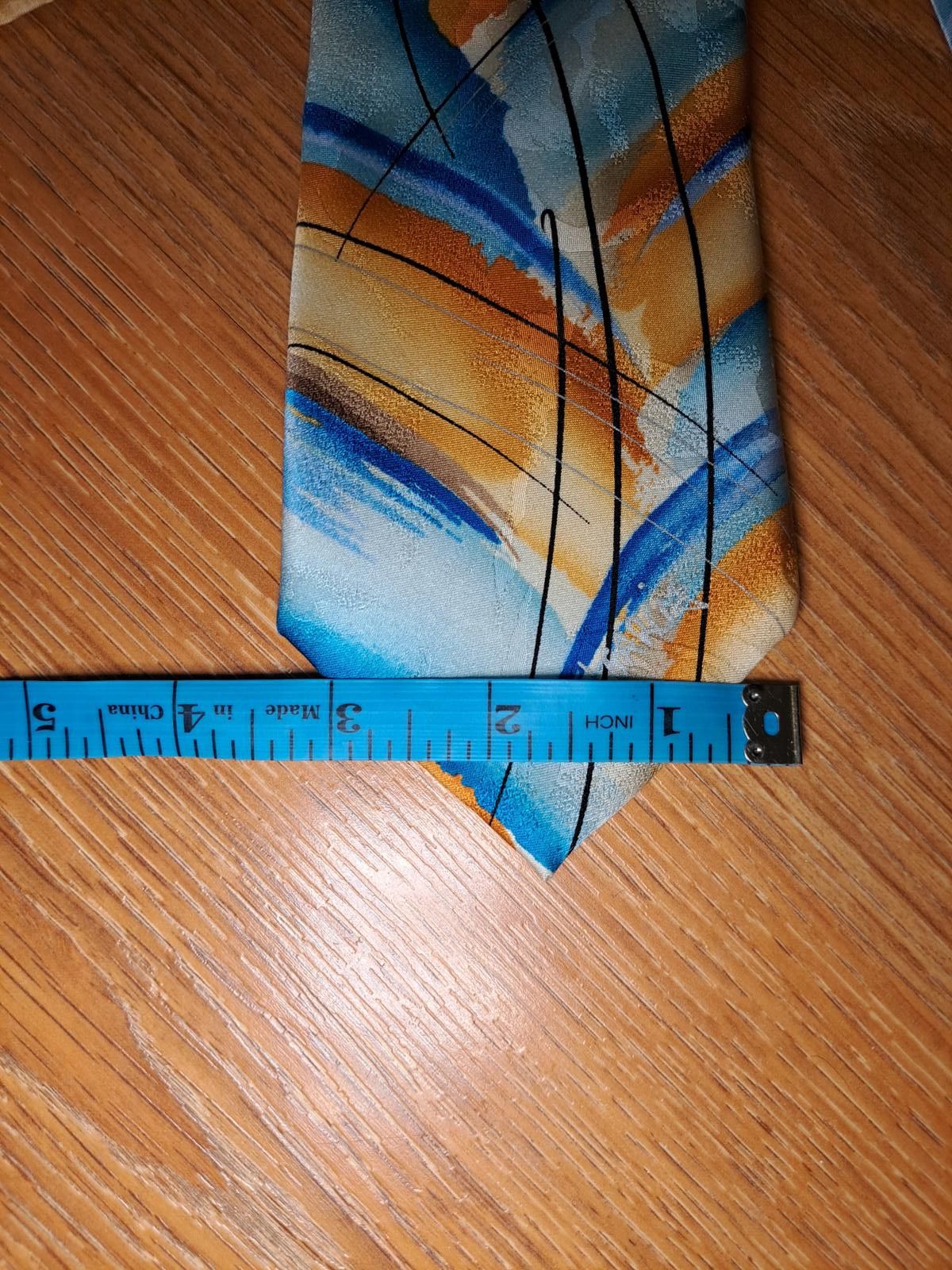 Other Jerry Garcia 100% Silk Tie Multicolor Abstract Art Long Size ONE SIZE - 7 Thumbnail