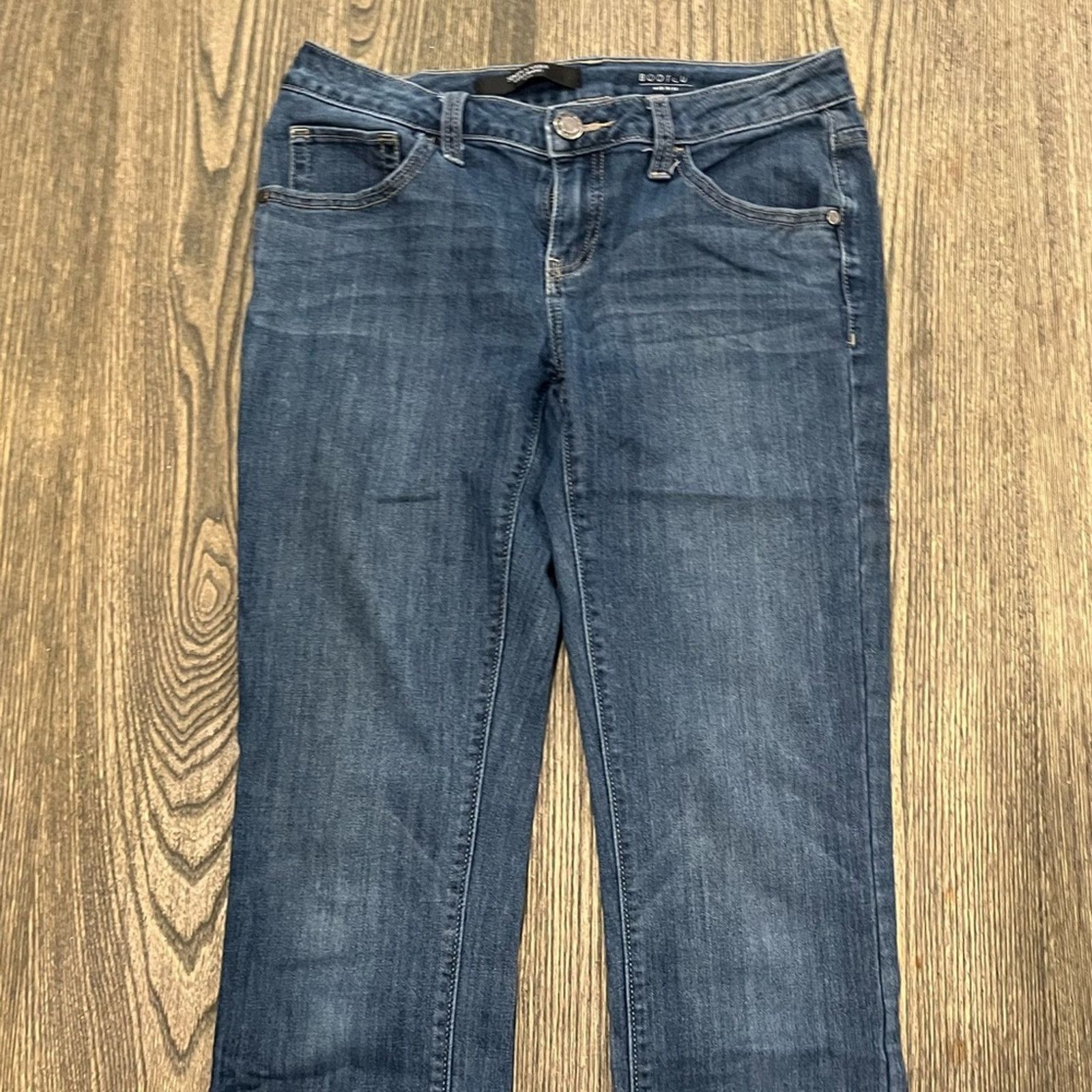 Vintage Simply Vera Wang Jeans Bootcut Mid Rise Medium Wash Size 2 Size 26" / US 2 / IT 38 - 4 Thumbnail