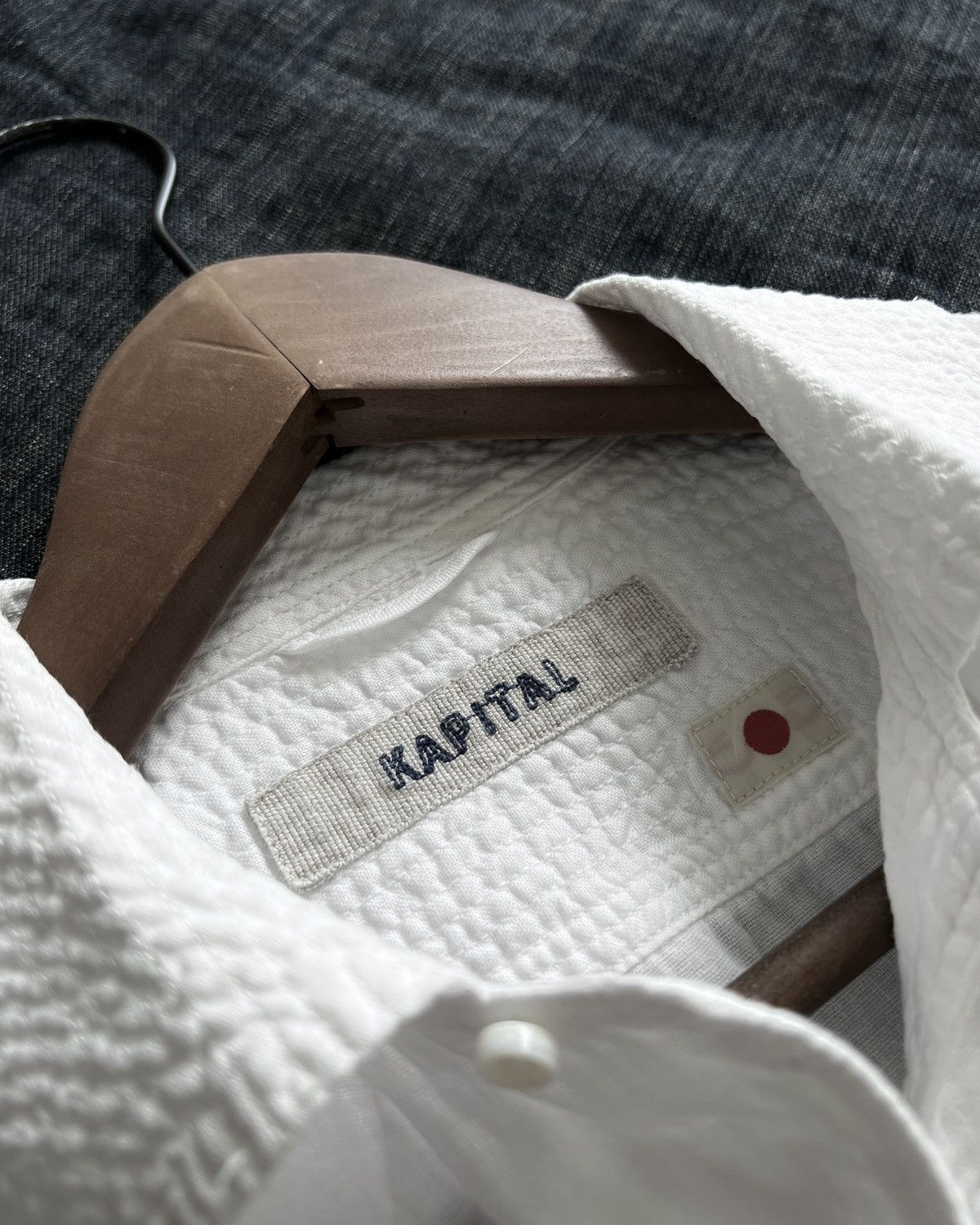 VINTAGE KAPITAL BUTTON US NAVY SHIRT