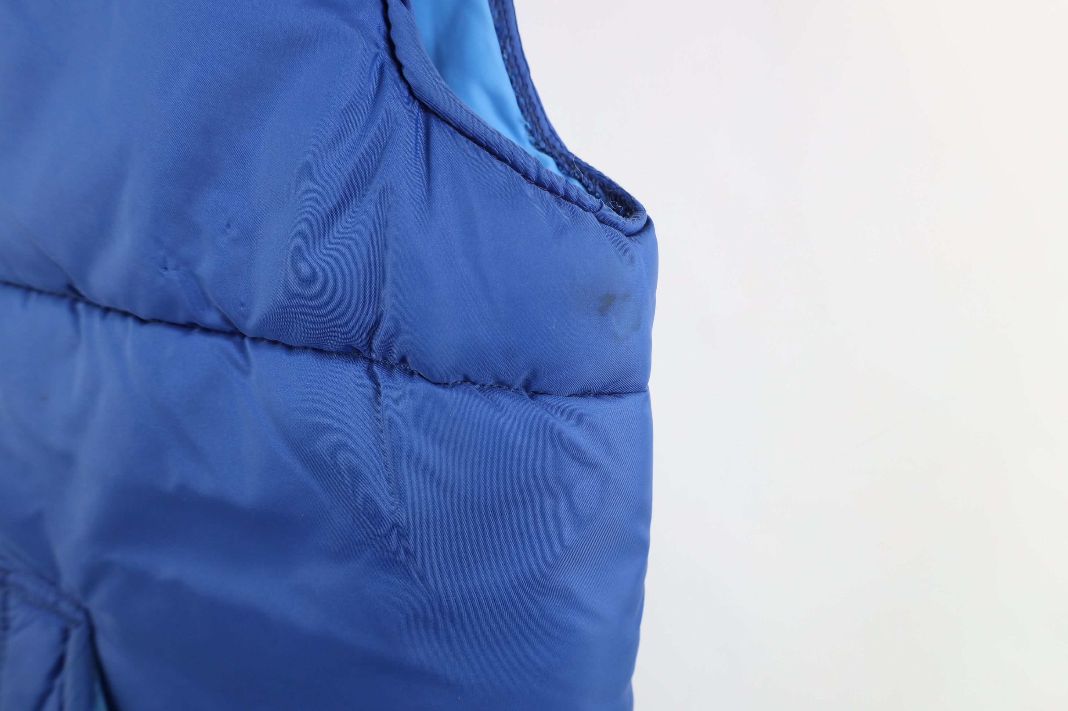 Vintage Vintage 70s Streetwear Full Zip Puffer Vest Jacket Blue USA Size US M / EU 48-50 / 2 - 4 Thumbnail