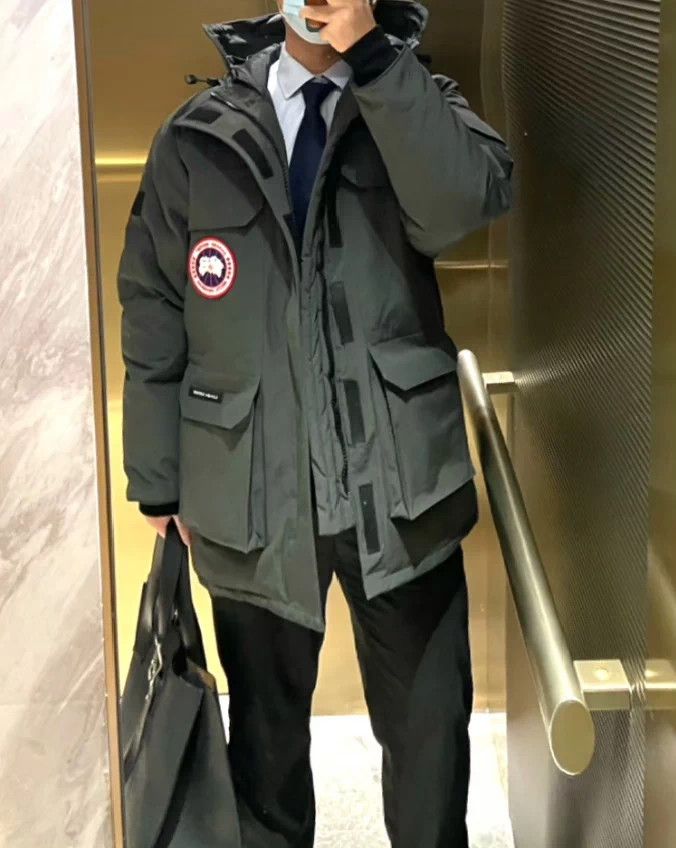 Canada Goose Canada Goose Expedition Gray Rare XS Parka 98 New Size US XS / EU 42 / 0 - 8 Thumbnail