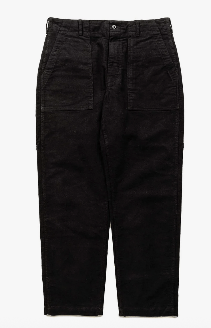 Engineered Garments Engineered Garments Fatigue Pant Black Cotton Moleskin Size US 34 / EU 50 - 1 Thumbnail