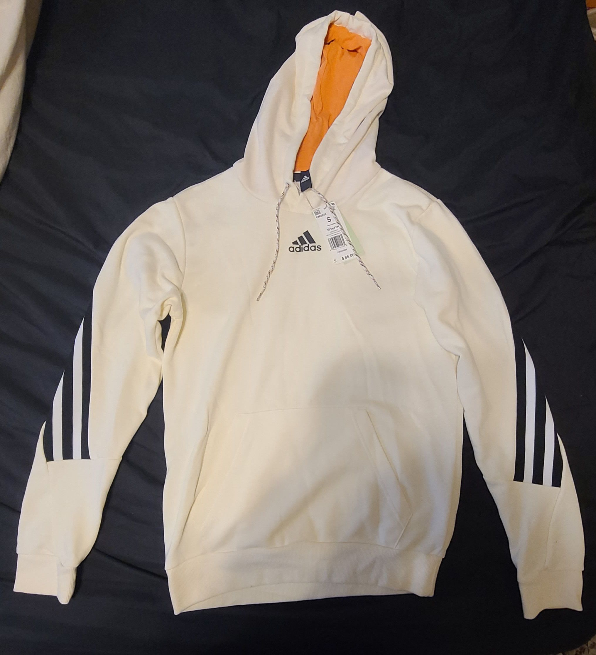 Adidas 3-Stripes Tape Hoodie Size US S / EU 44-46 / 1 - 2 Thumbnail
