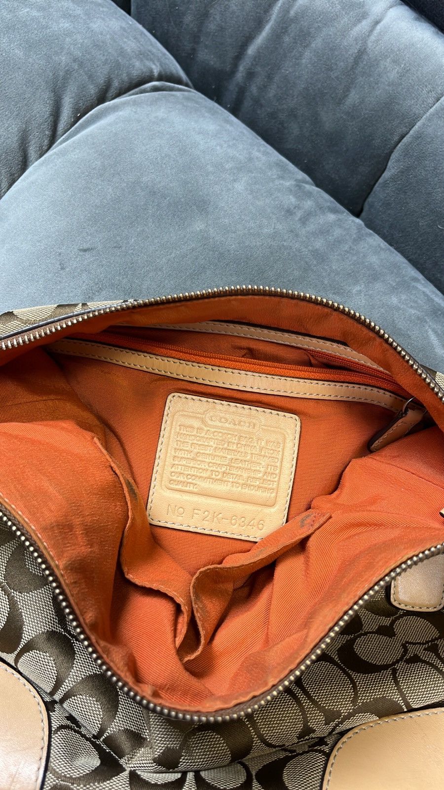 Coach × Vintage Vintage monogram Coach shoulder y2k bag Size ONE SIZE - 8 Thumbnail
