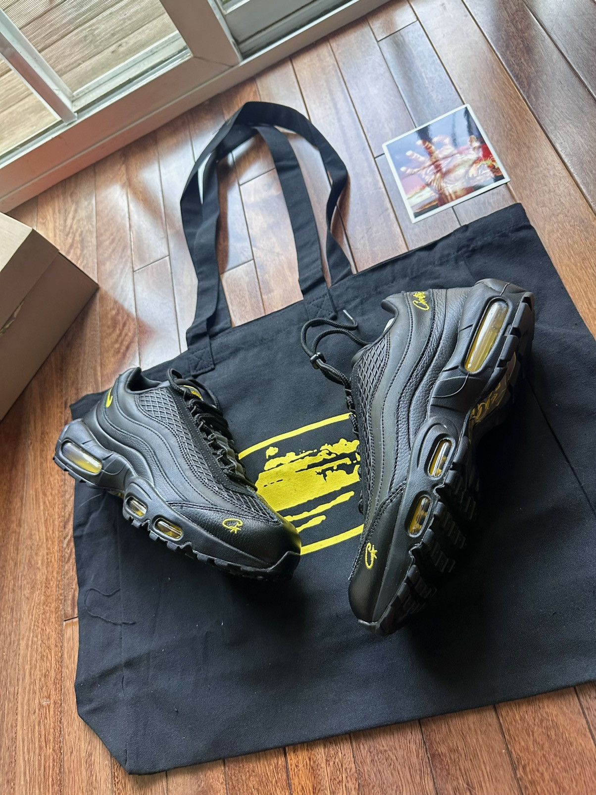 Corteiz × Nike Corteiz CRTZ X NIKE AIR MAX HONEY BLACKS - size 12 Size US 12 / EU 45 - 11 Thumbnail