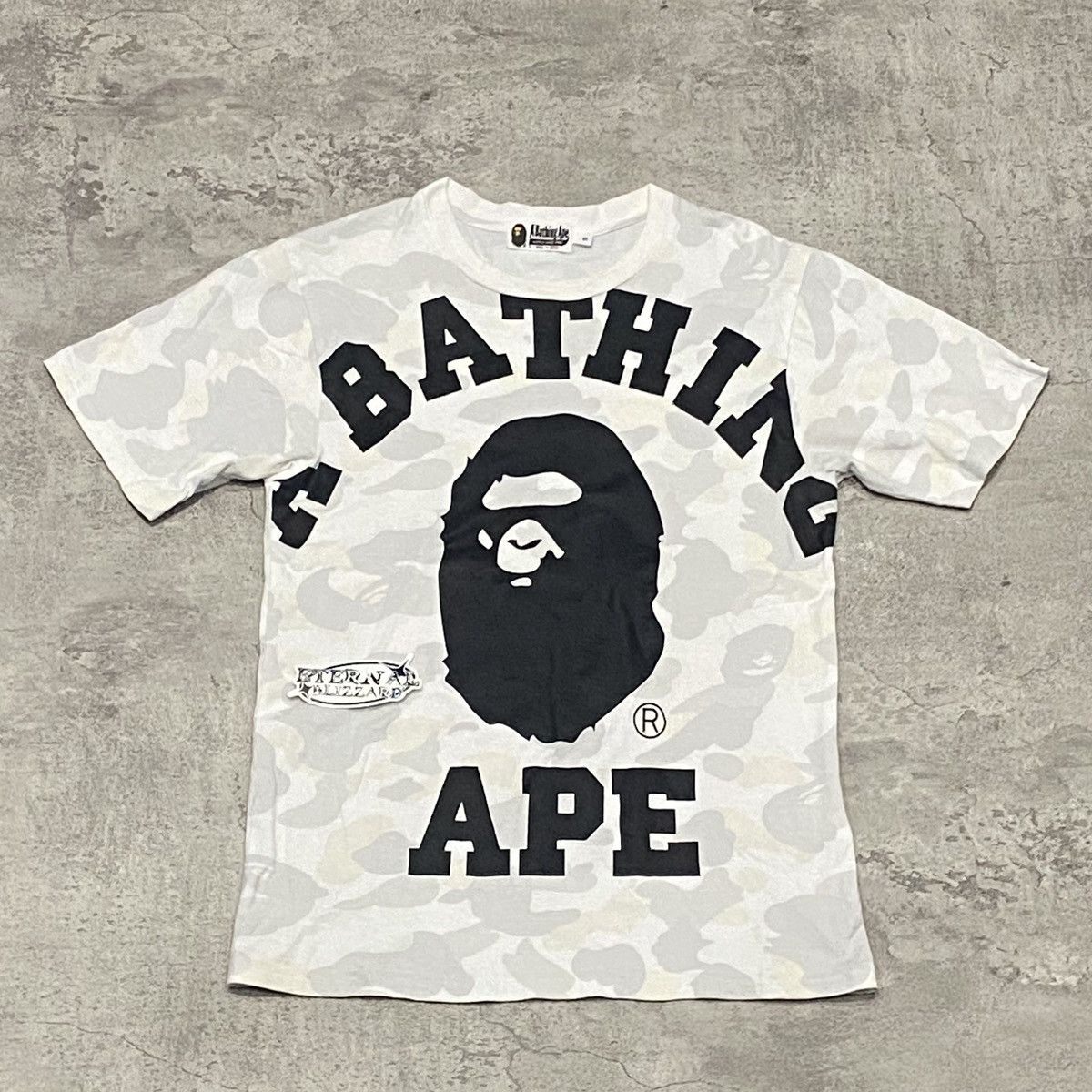 Bape Bape Big College Logo City Camo Tee Size US S / EU 44-46 / 1 - 1 Thumbnail