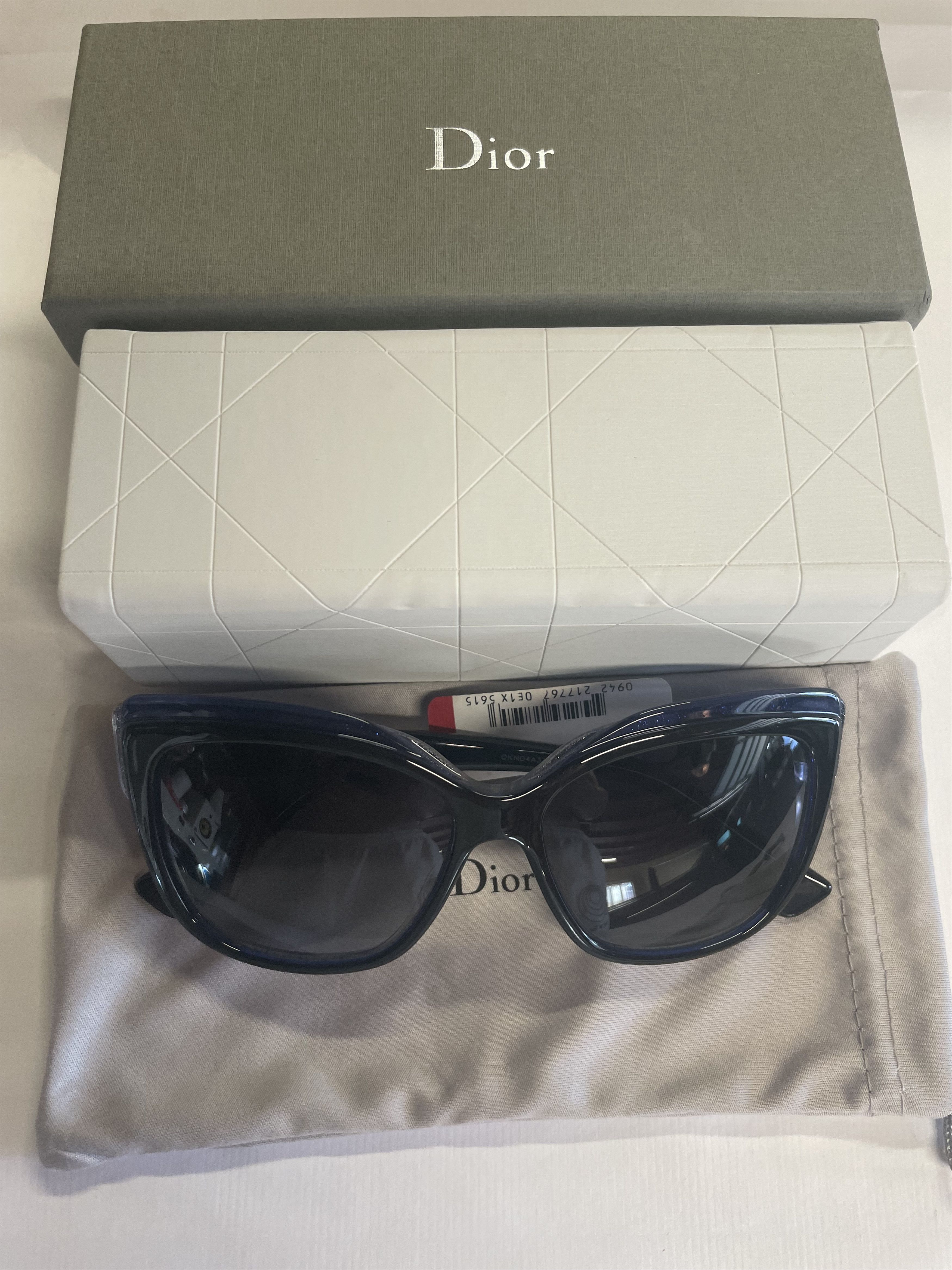 Dior Dior E1XHD DiorGlisten2 Womens Sunglasses Size ONE SIZE - 5 Thumbnail