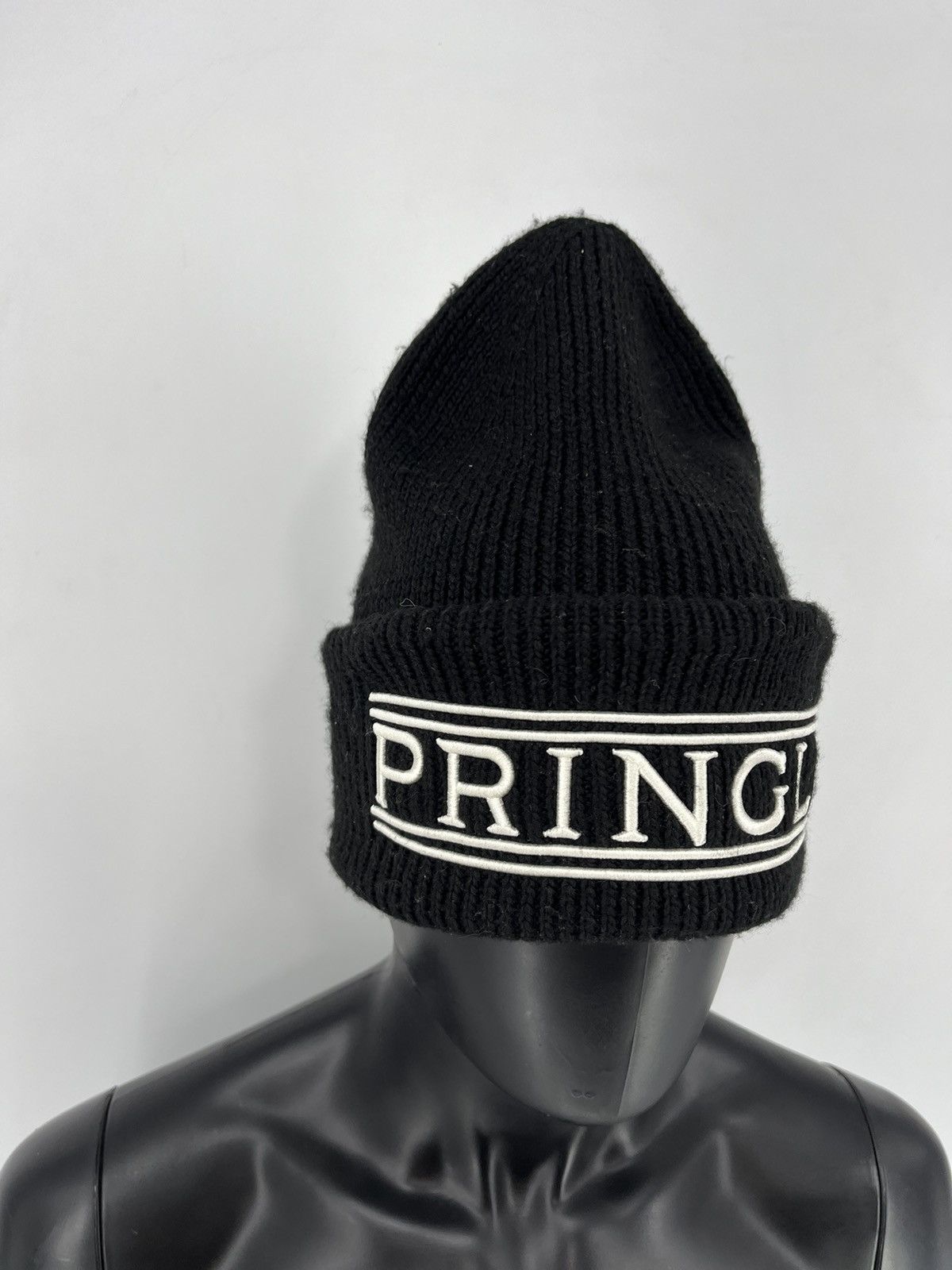 Pringle Of Scotland × Vintage Vintage Y2K Pringle of Scotland hat Beanie Mohair Size ONE SIZE - 4 Thumbnail