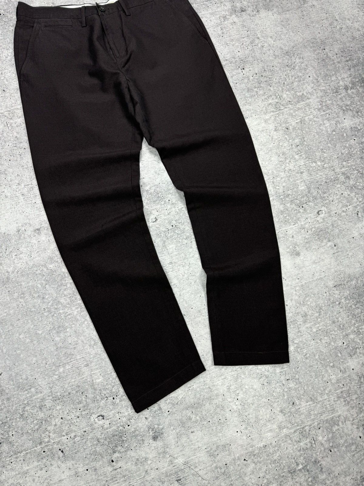 Burberry Vintage Burberry Brit Leather Pocket Tab Suit Pants Trousers Size US 32 / EU 48 - 2 Thumbnail