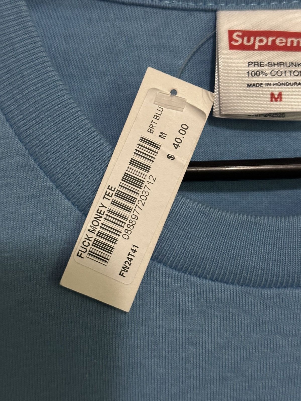 Supreme Supreme Fuck Money Tee Size US M / EU 48-50 / 2 - 5 Thumbnail