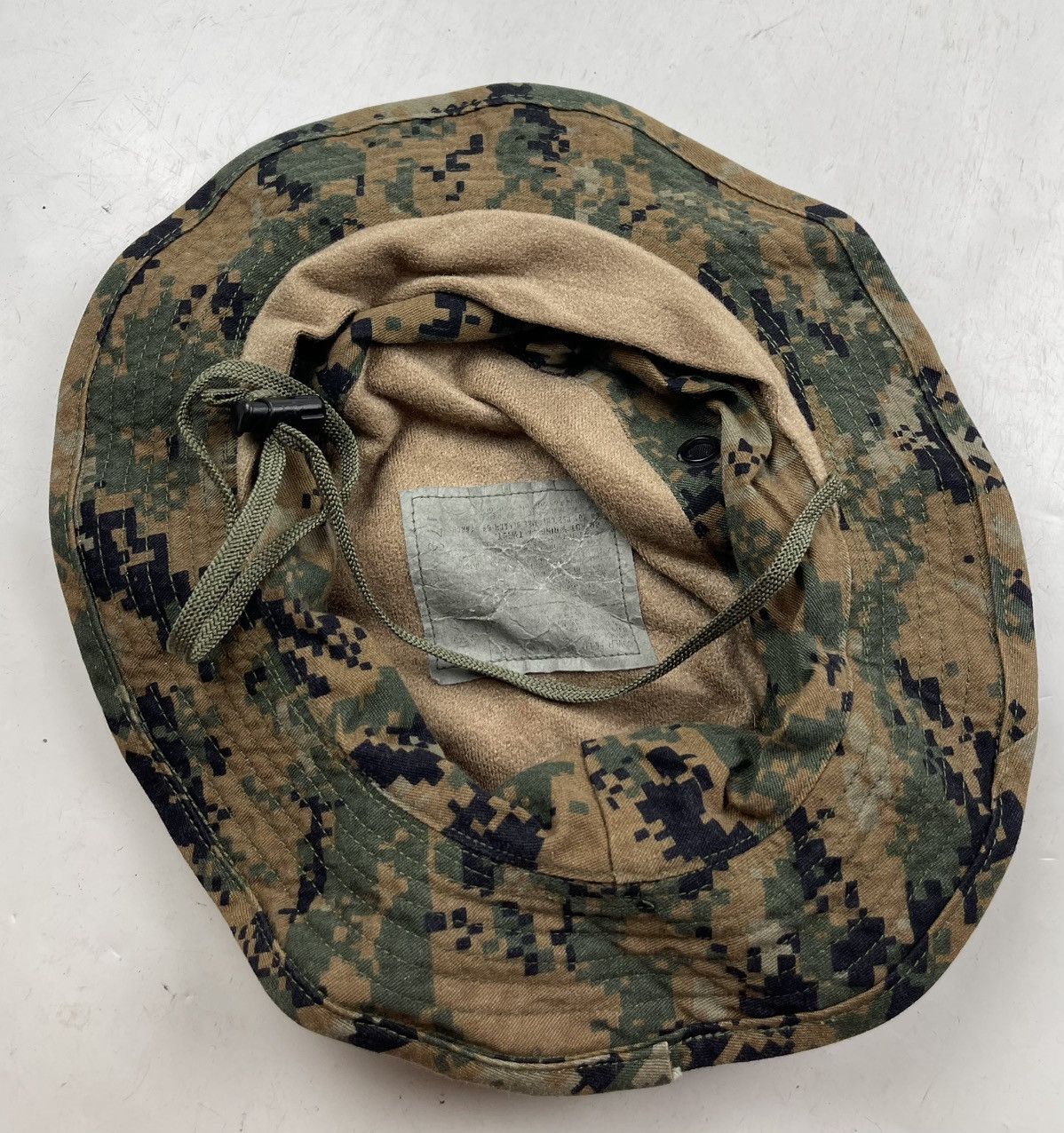 Japanese Brand vintage military camo bucket hat tc46 Size ONE SIZE - 3 Thumbnail