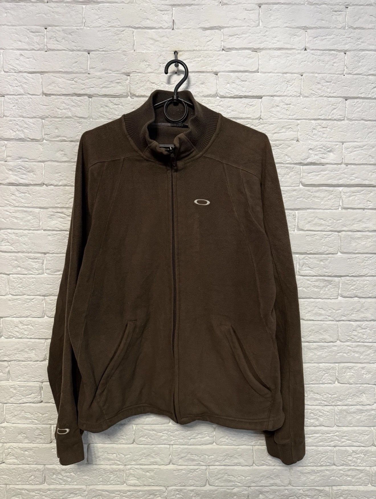 Oakley Vintage Oakley Software Outdoor Fleece Full Zip Carabine Size US S / EU 44-46 / 1 - 1 Thumbnail