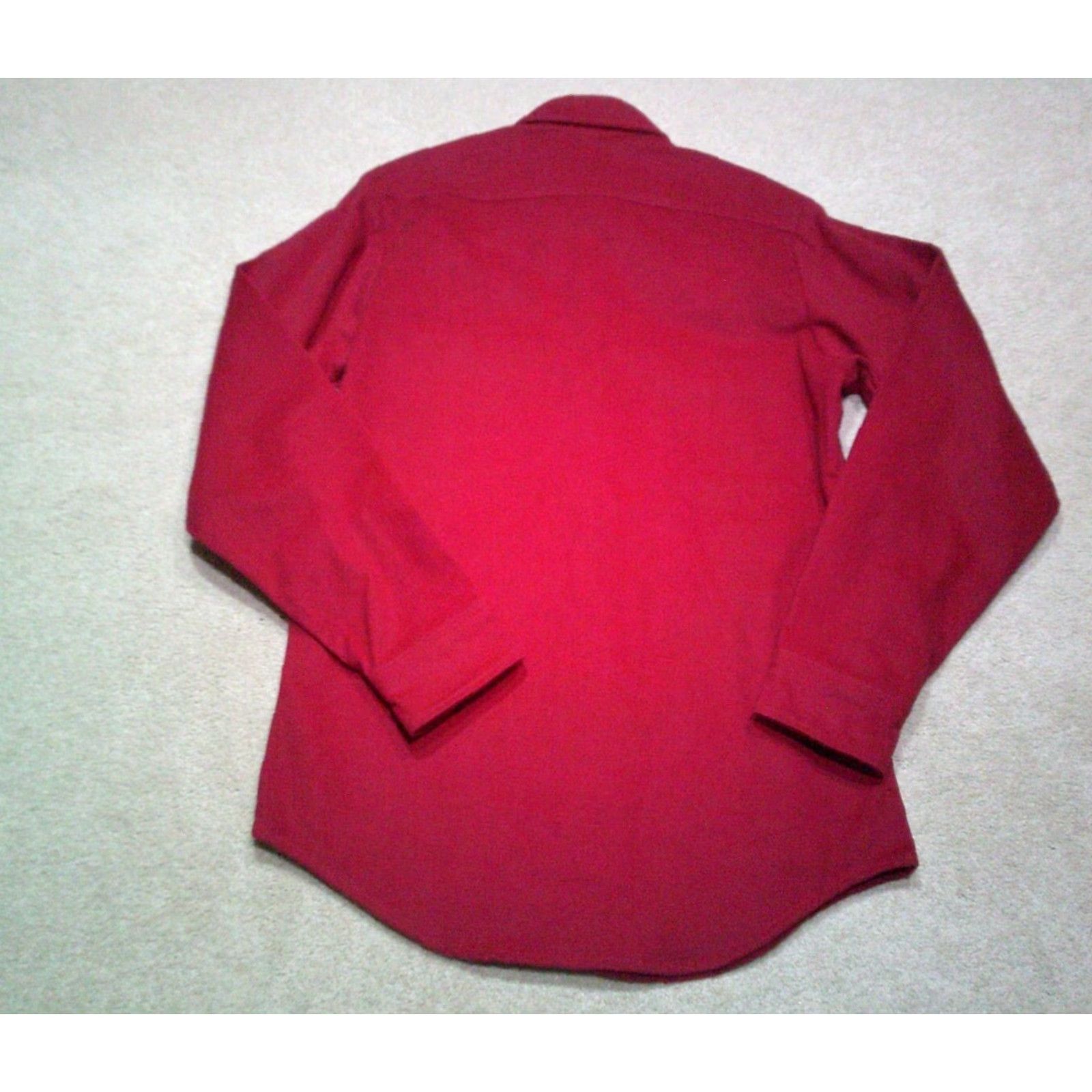 NWOT Prentiss Outdoors Button-Up Shirt Mens L Red Western Casual