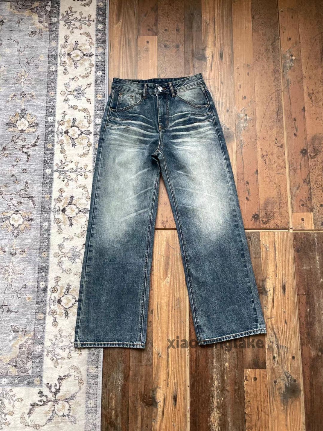 Jean xtl faded supreme offwhite style cleanfit yuppie jeans Size US 28 / EU 44 - 1 Thumbnail