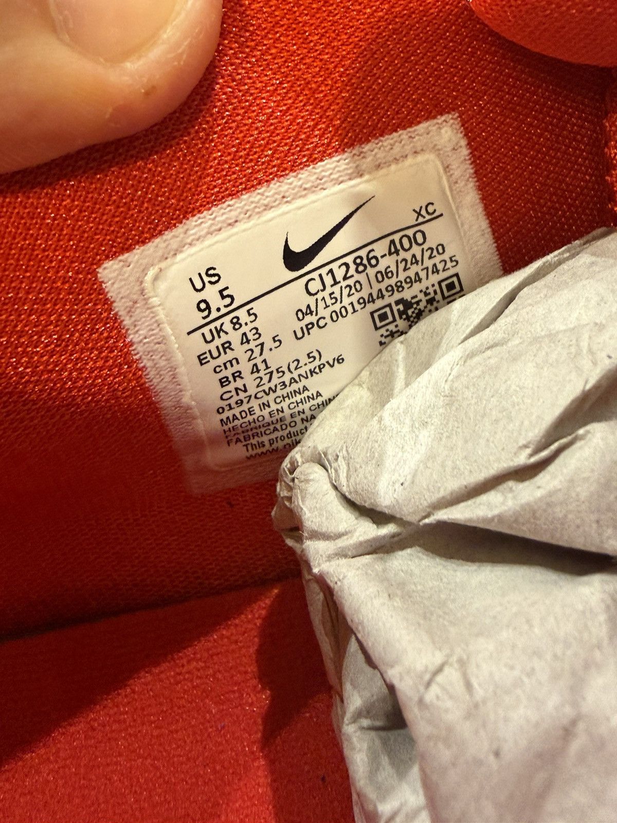 Nike Nike Kyrie Low 3 ‘Pacific Blue’ Size US 9.5 / EU 42-43 - 6 Thumbnail