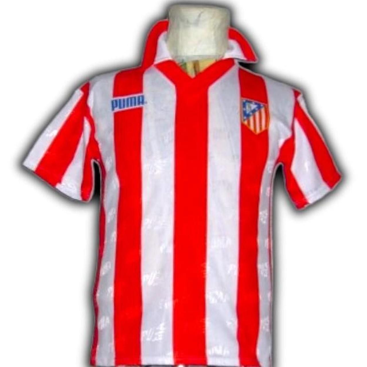Puma Atletico Madrid 1993 1994 Home Shirt Jersey trikot Camiseta Size US S / EU 44-46 / 1 - 1 Thumbnail