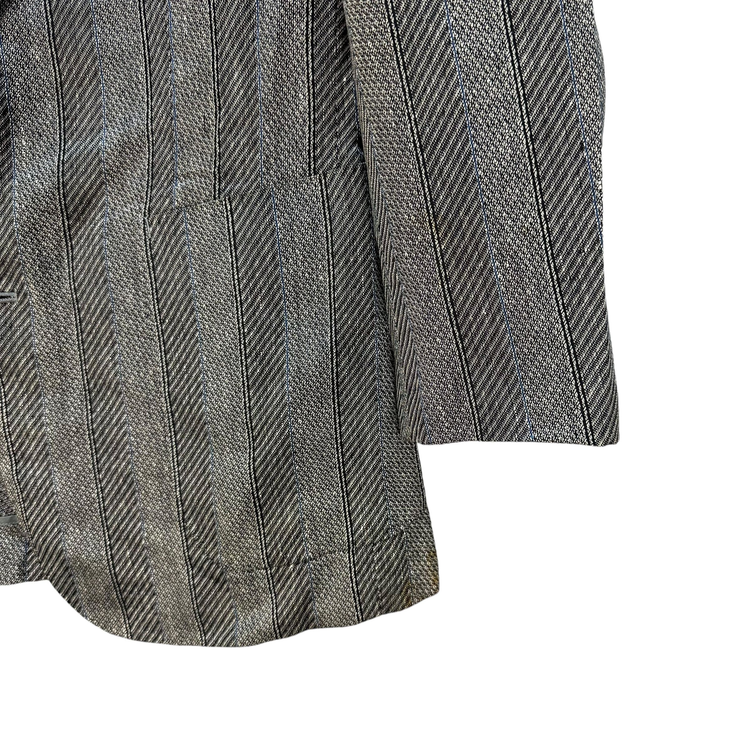 Lanvin LANVIN PARIS Stripe Suit Jacket Blazers #A56-1288 Size US M / EU 48-50 / 2 - 5 Thumbnail