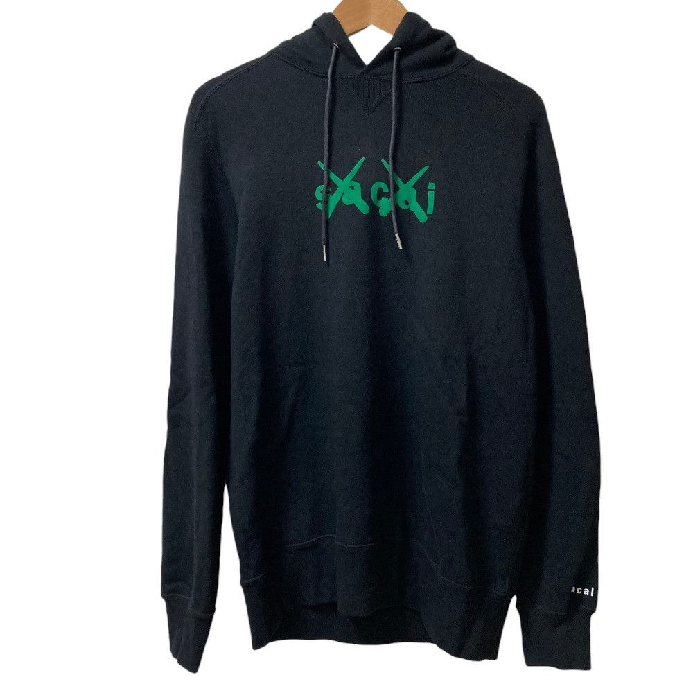 Sacai Sacai Sacai×KAWS Flock Print Hoodie Textile Sweatshirts & Hoodies 21-0286S DUTY FREE for USA Size ONE SIZE - 1 Thumbnail